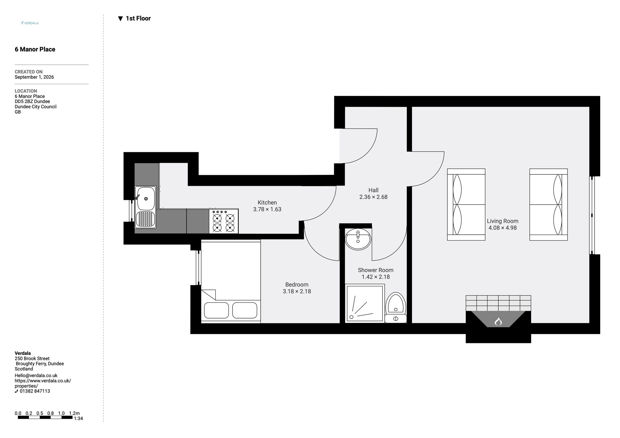 2/R, Dundee floorplan