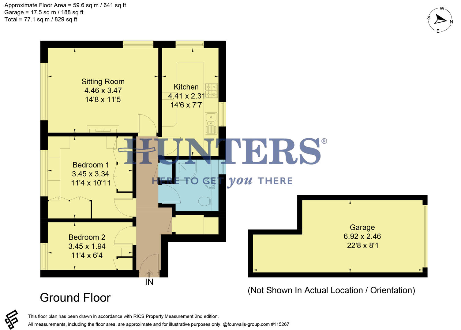 Flat 4, Rufford Court, Rufford Avenue, Leeds floorplan