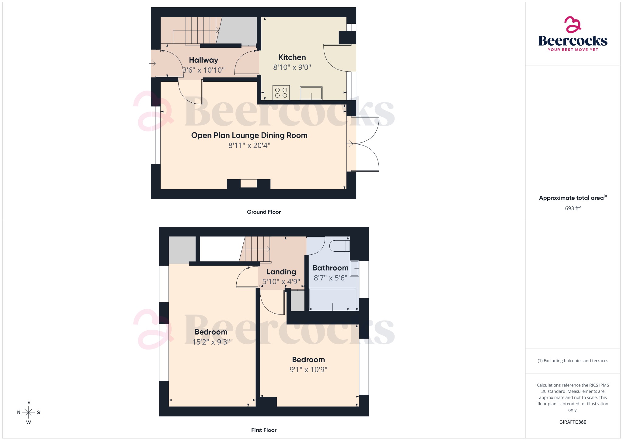 128, Hemswell Avenue, Hull floorplan