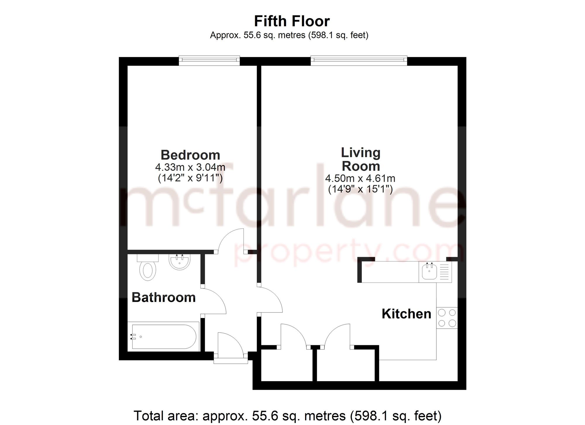 128 Paramount Beckhampton Street, Swindon floorplan