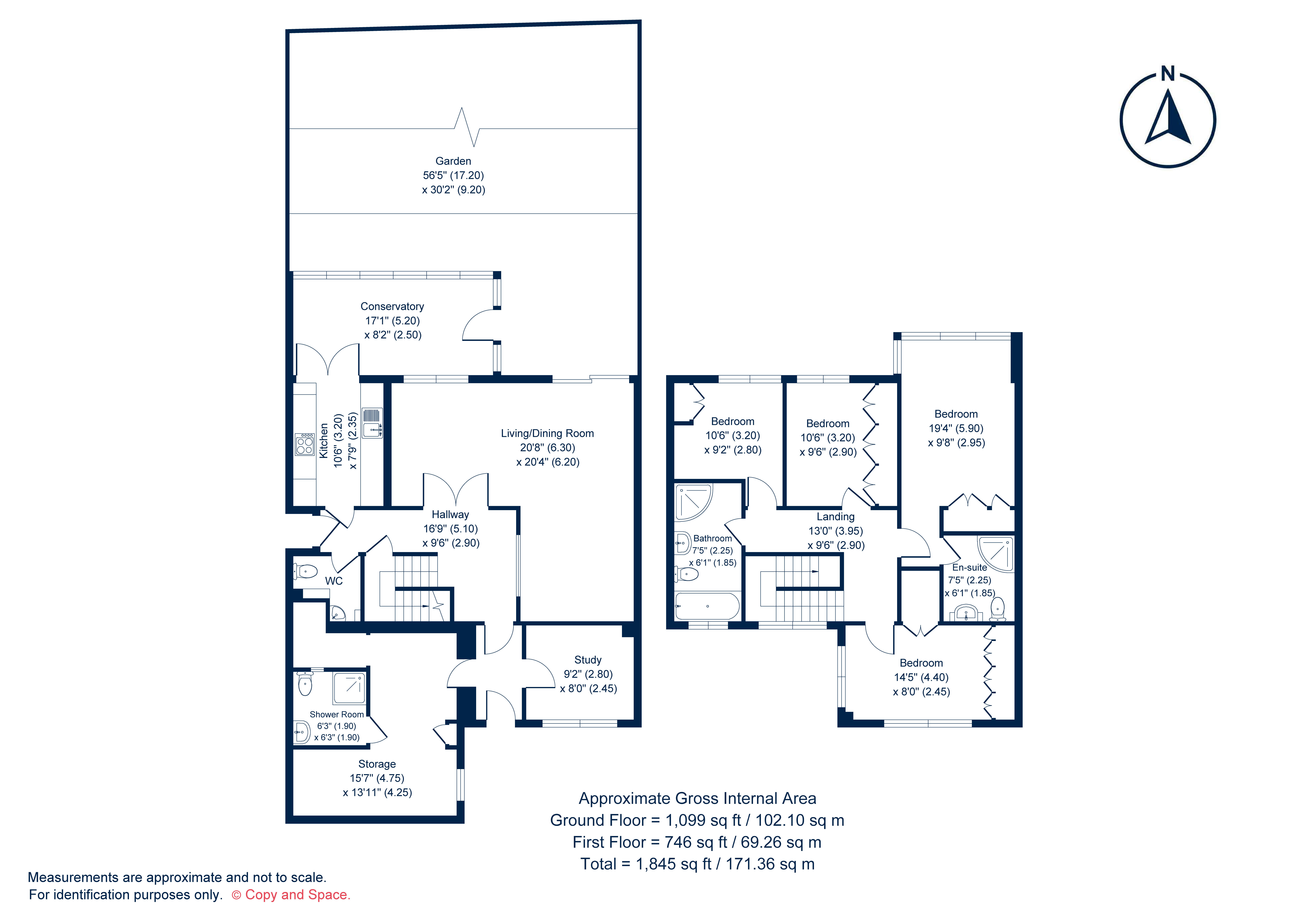 4, September Way, Stanmore floorplan