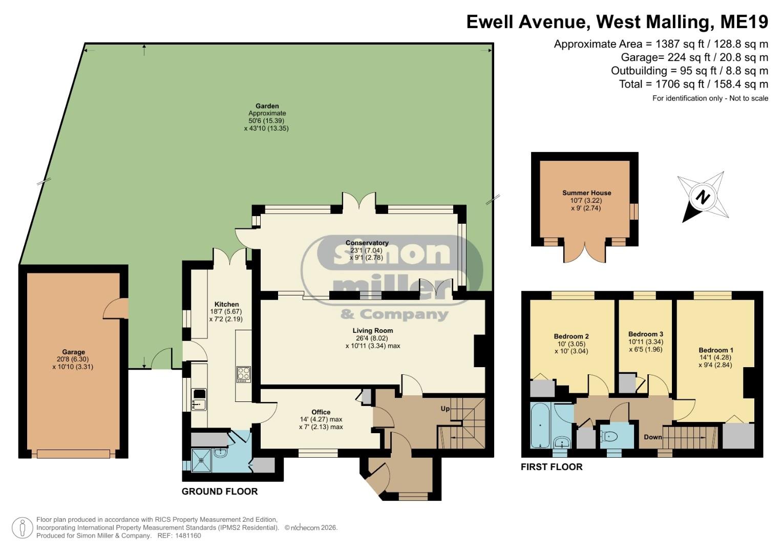 26, Ewell Avenue, West Malling floorplan