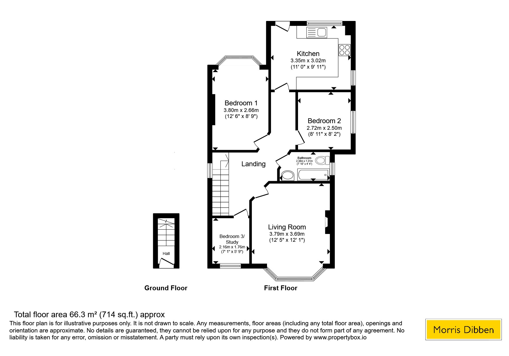 1A,, Eastbourne Avenue, Southampton floorplan