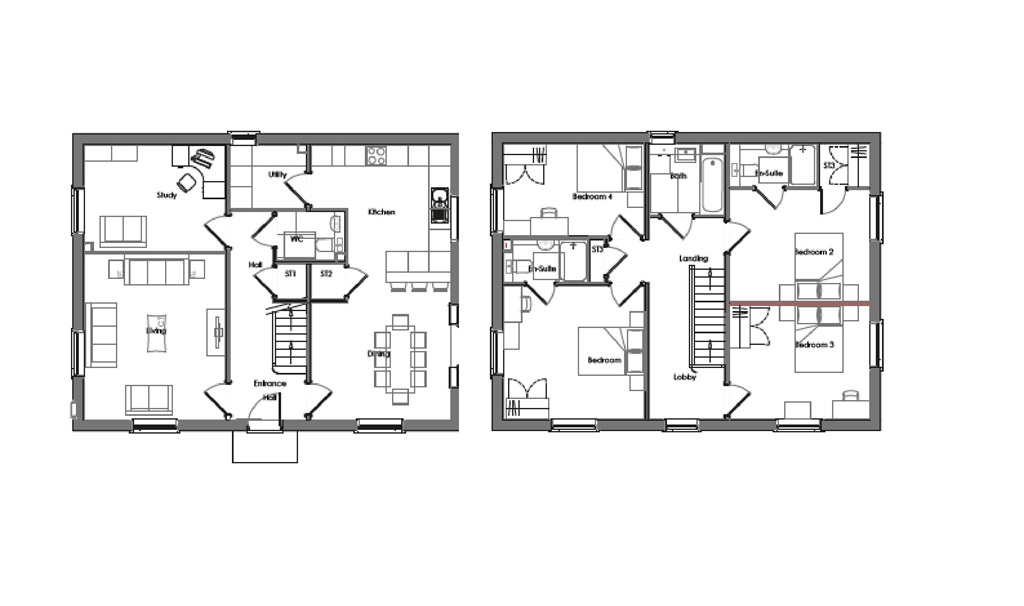Plot 10a, The Leiston, Small Acres, Chelmsford floorplan