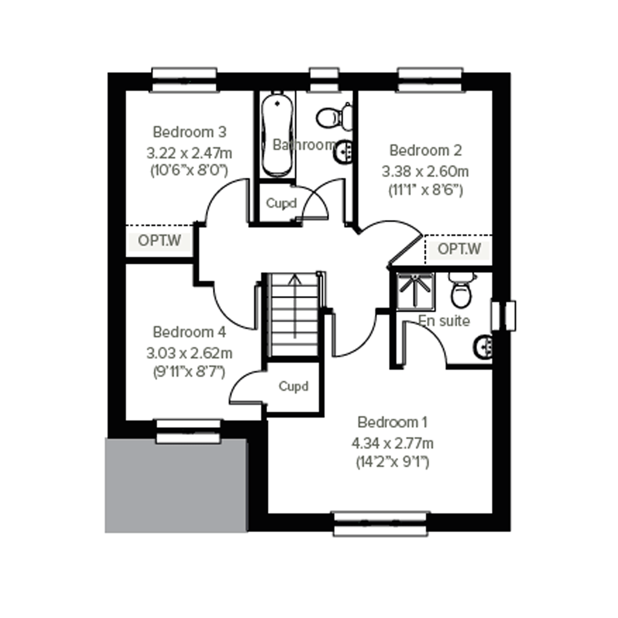 "The Leith" at Naughton Road, Wormit, NewportOnTay DD6, 4 bedroom