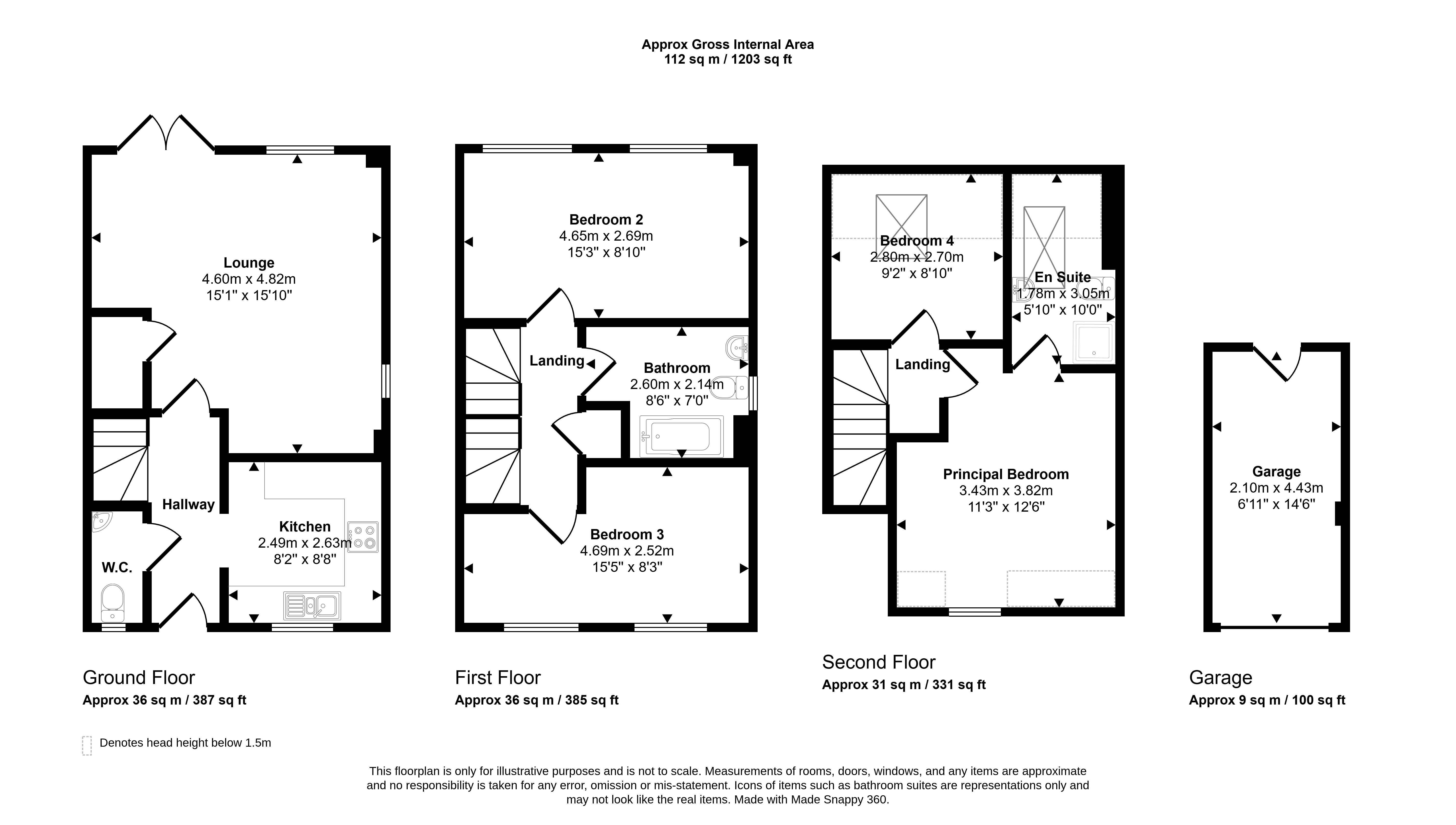 Suffolk Road, Westbury floorplan