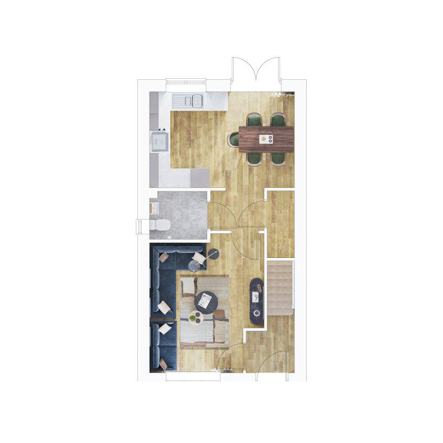 Plot 29, Brow Bottom Lane, Halifax floorplan