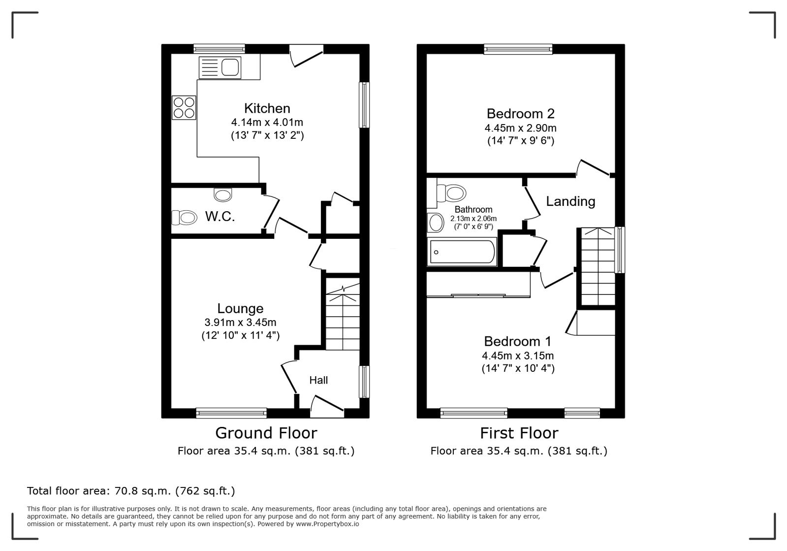 6, Kinnersley Walk, Bracknell floorplan