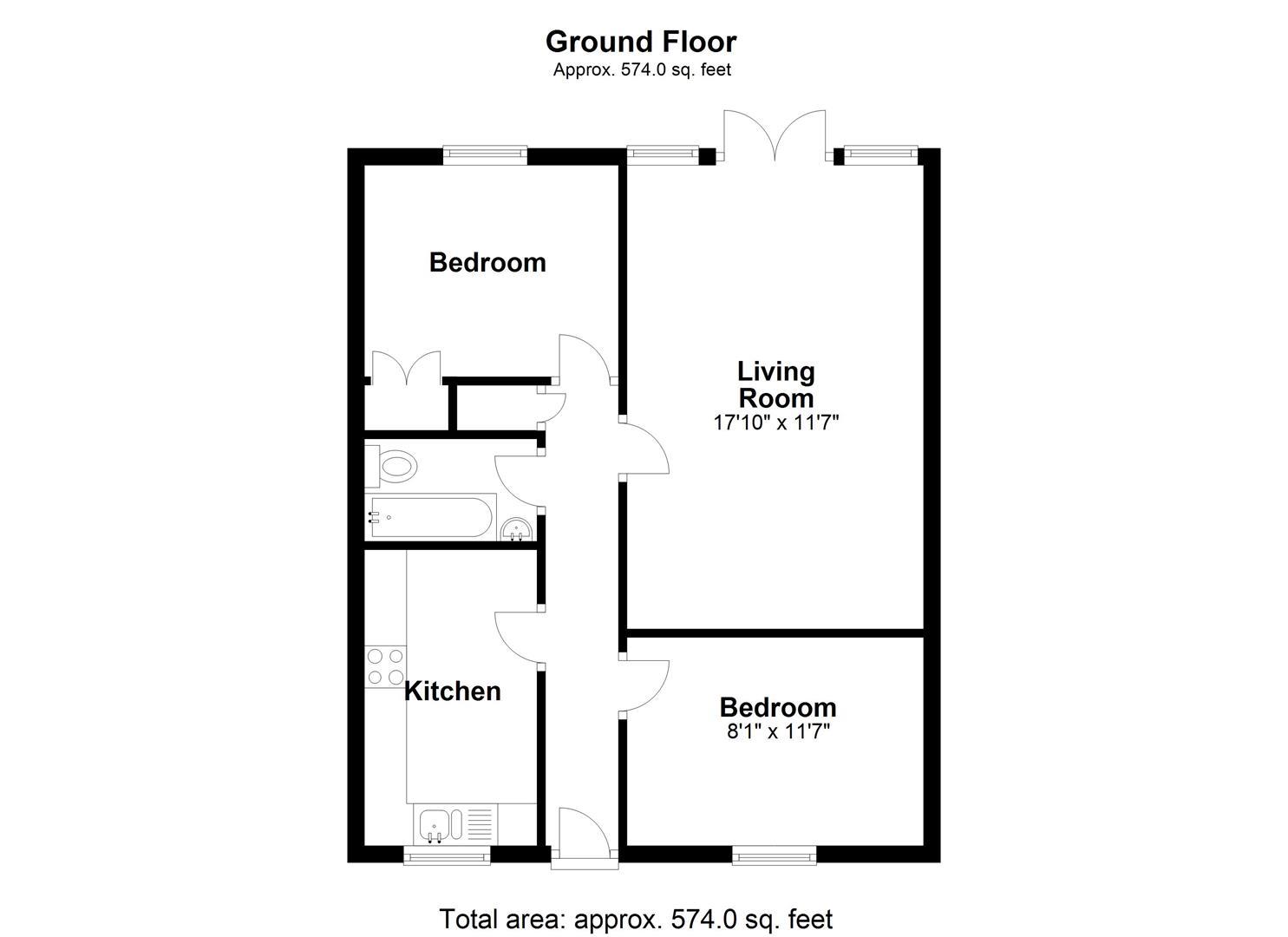 25, Meadowlea Close, Middlesex floorplan