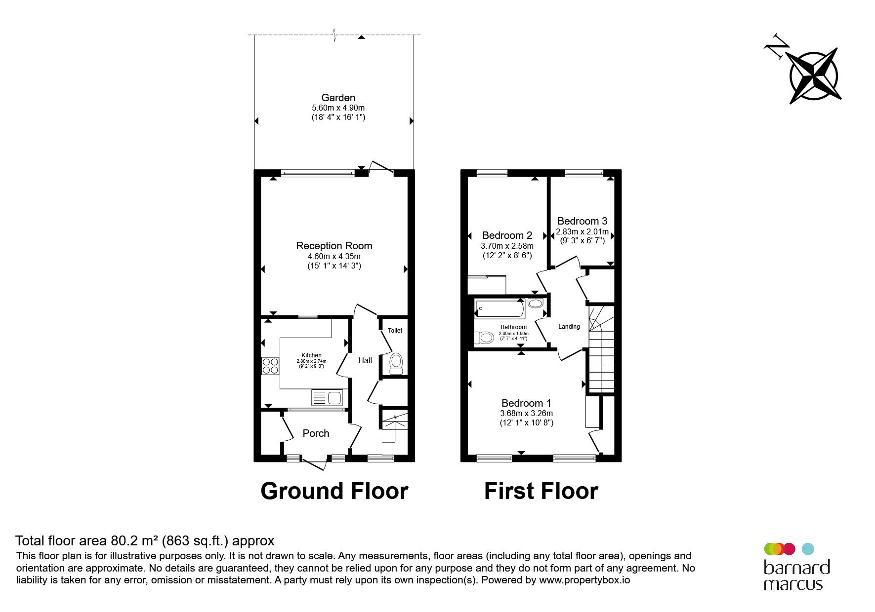 42, Waleton Acres, Carew Road, Wallington floorplan