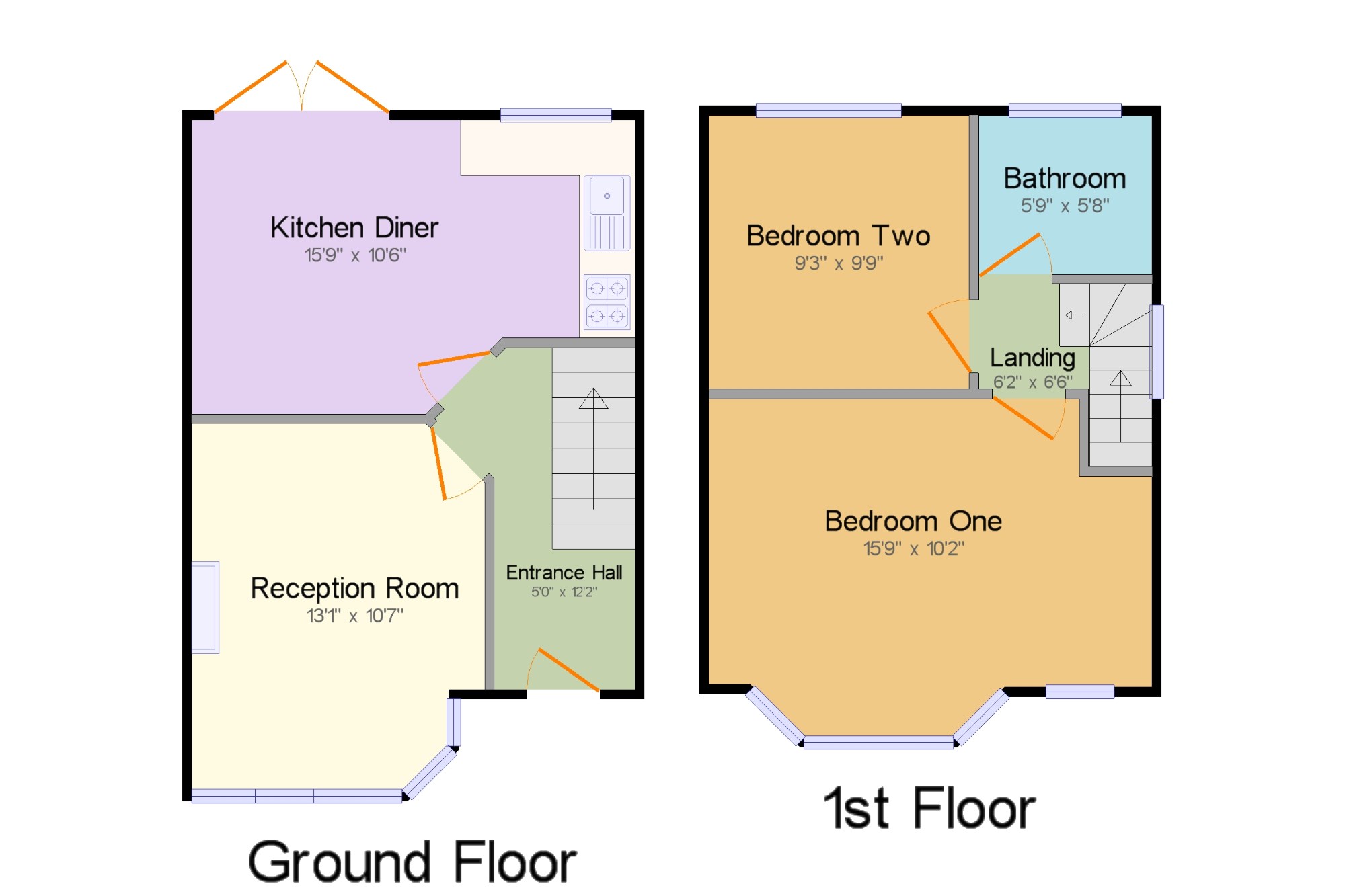 2 Bedrooms End terrace house for sale in Crownhill Road, Woodford Green IG8