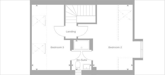 124, Delves Lane, Consett floorplan