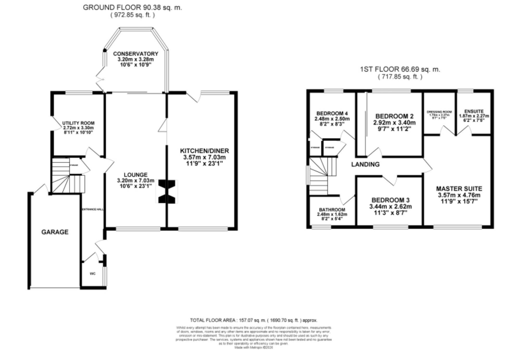 67 Wedgwood Road, Stoke-On-Trent floorplan