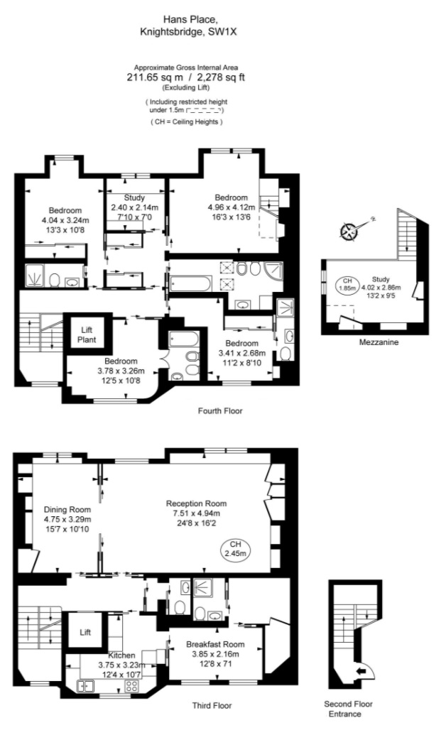 18, HANS PLACE, London floorplan