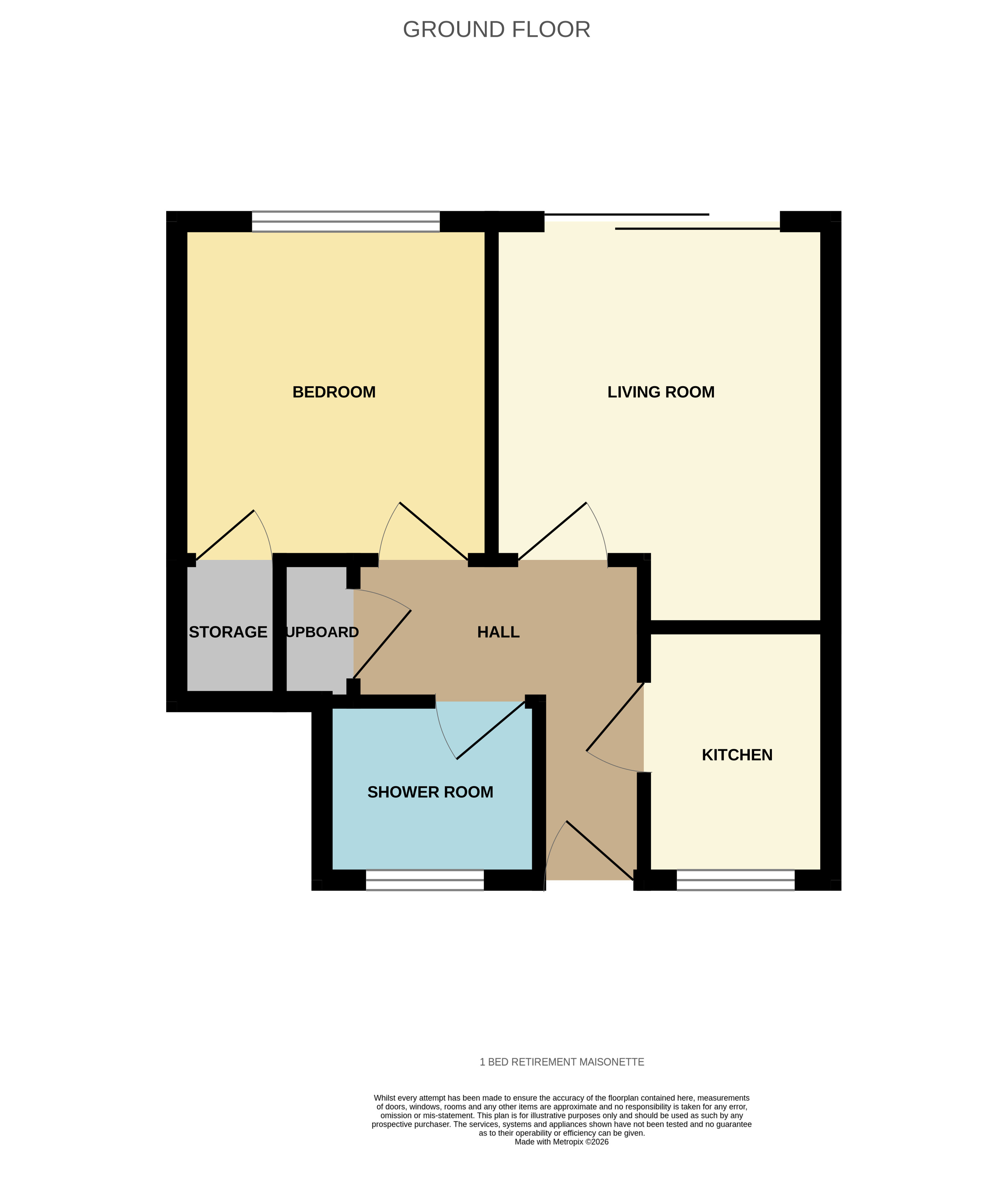 366, Church Road, Birmingham floorplan