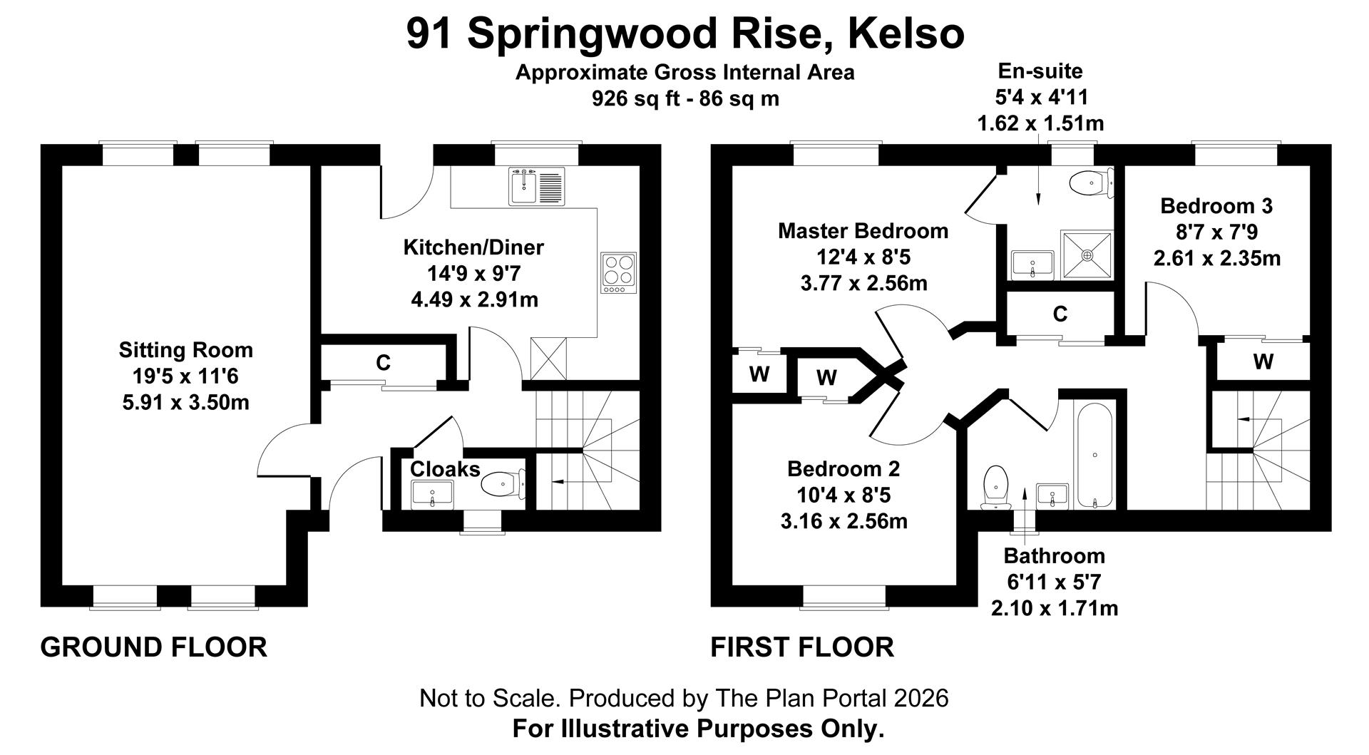 91, Springwood Rise, Kelso floorplan