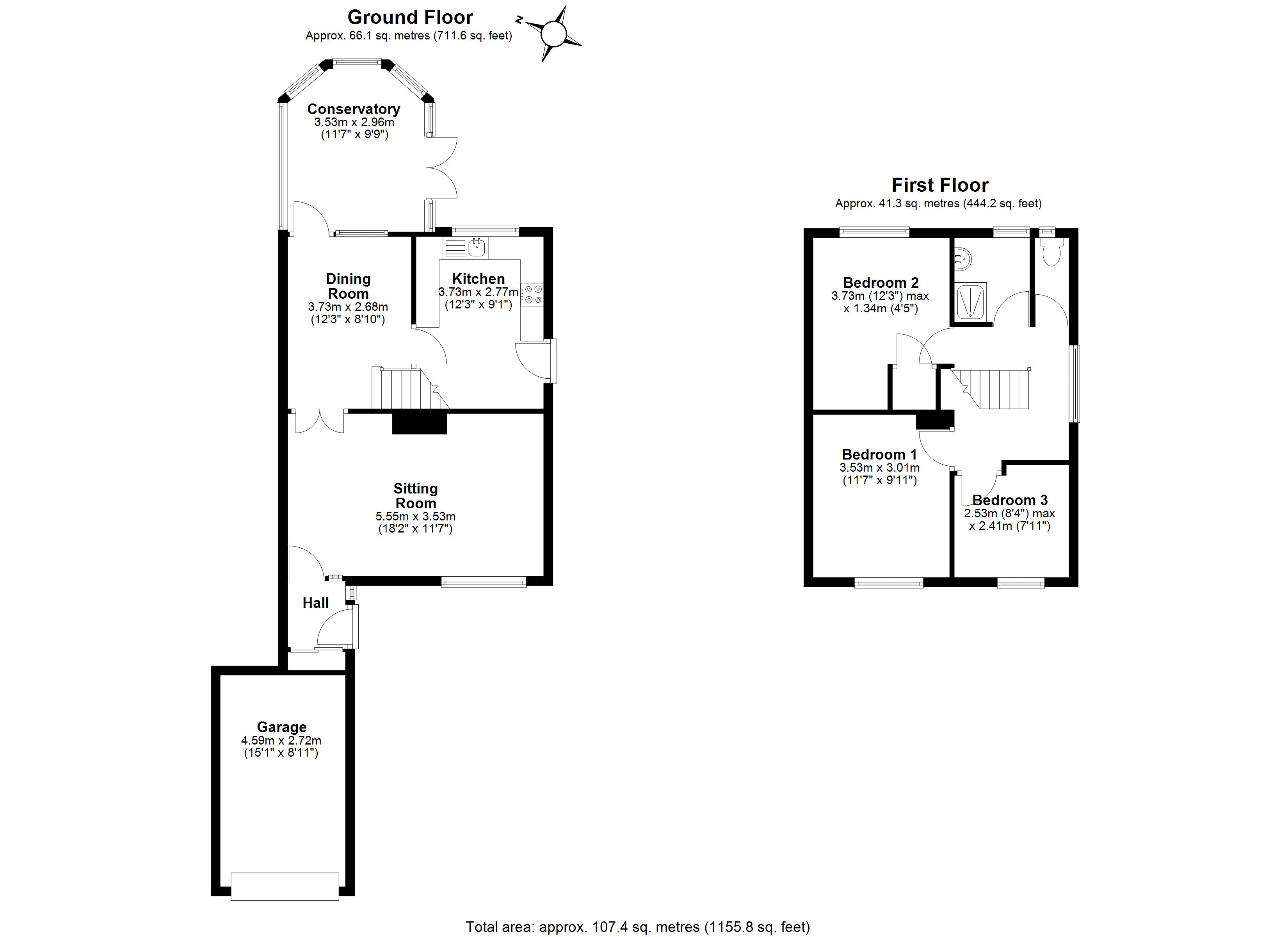 27, Mill Road, Bishop's Stortford floorplan