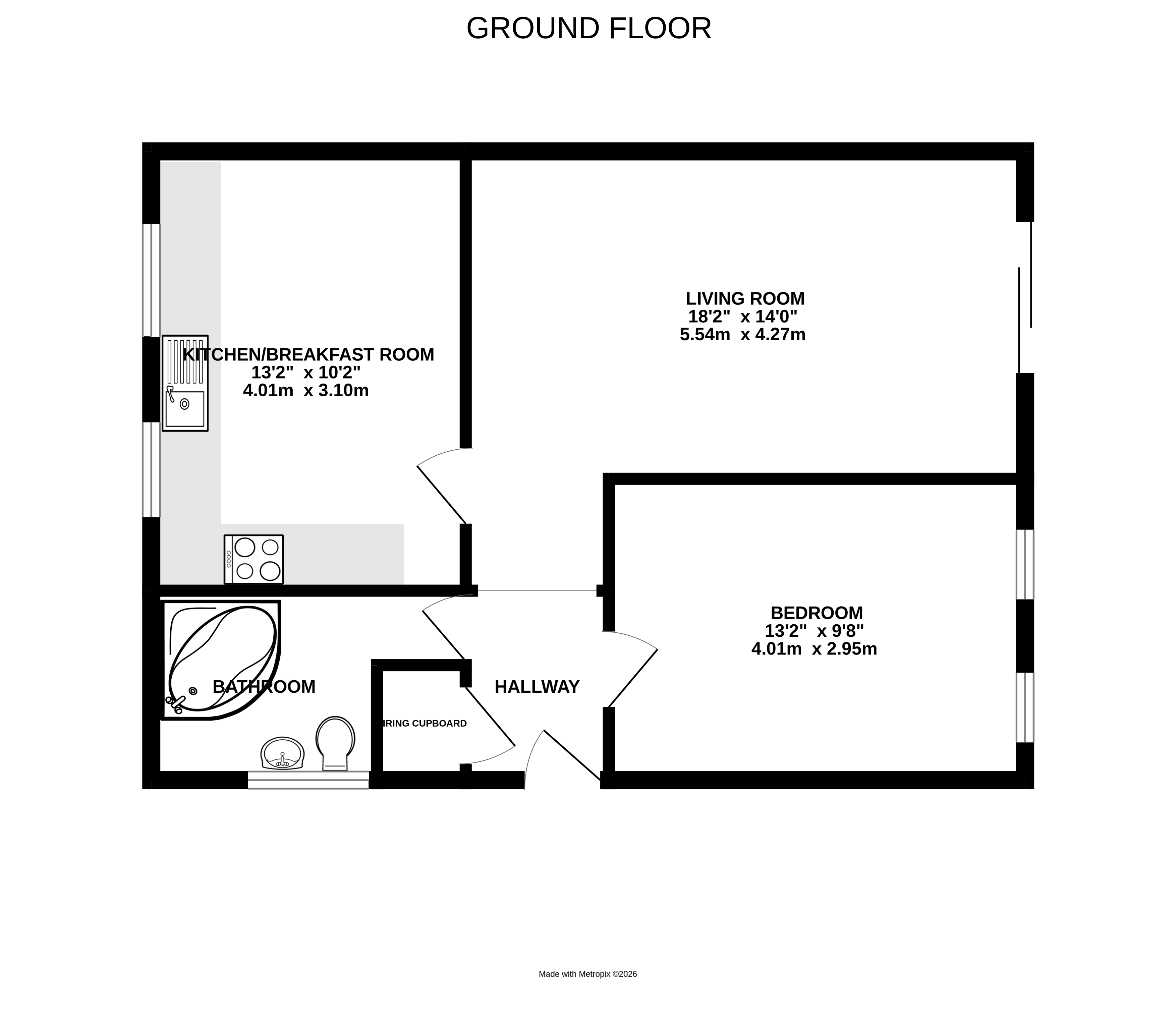53, Northcott, Bracknell floorplan