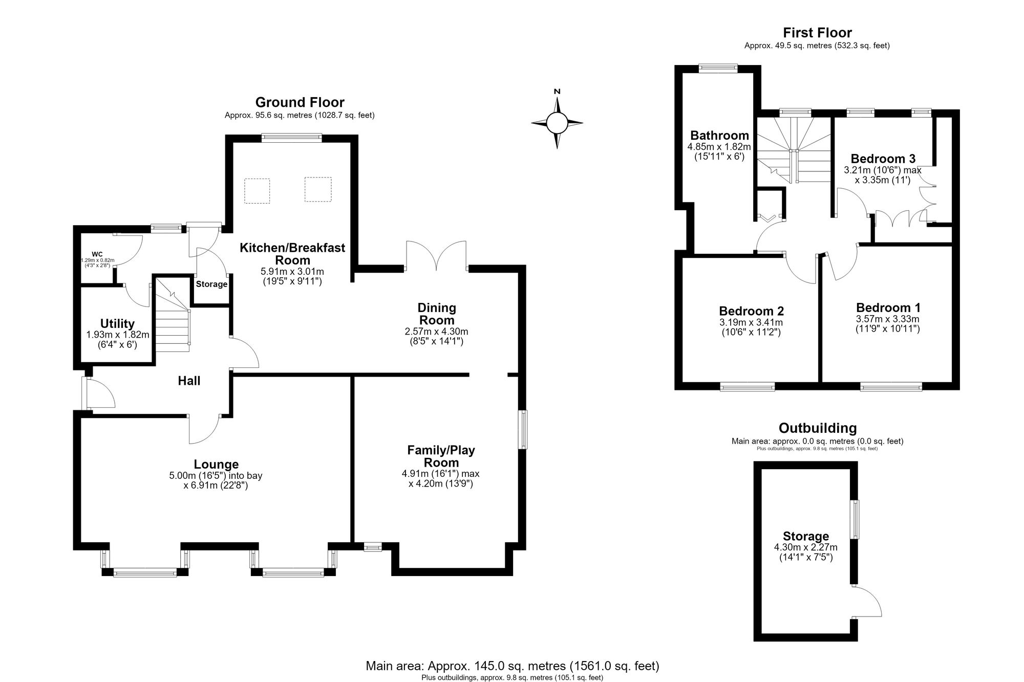 32 Hatton Lane, Warrington floorplan