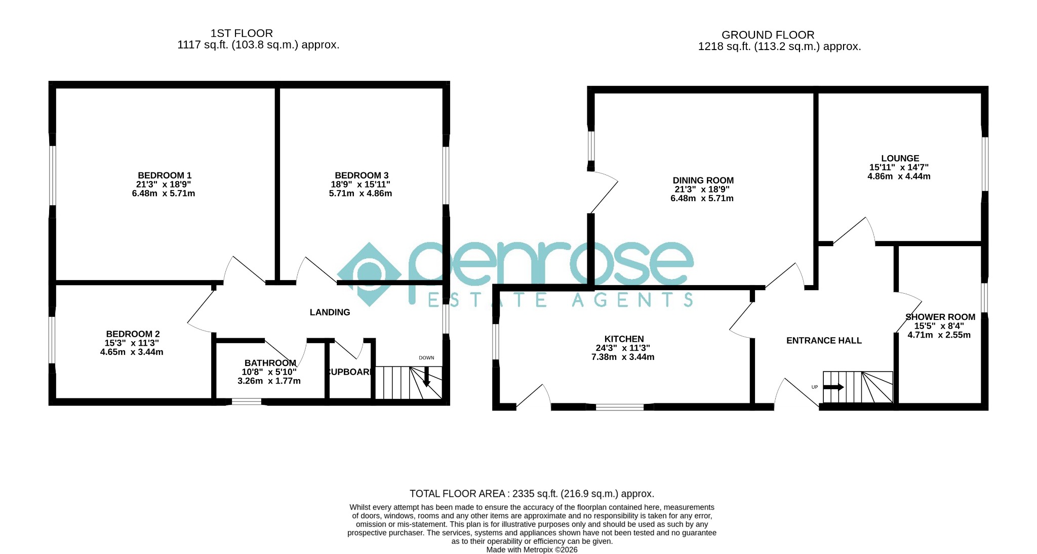 Selbourne Road, Luton floorplan