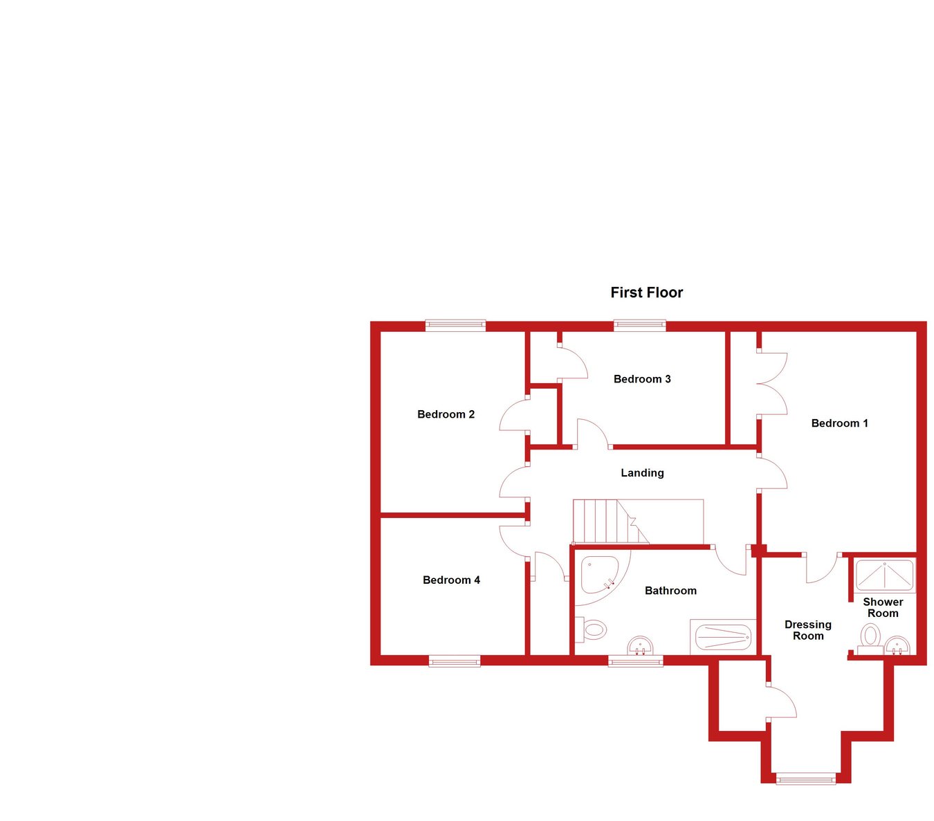 64, Upwood Road, Huntingdon floorplan