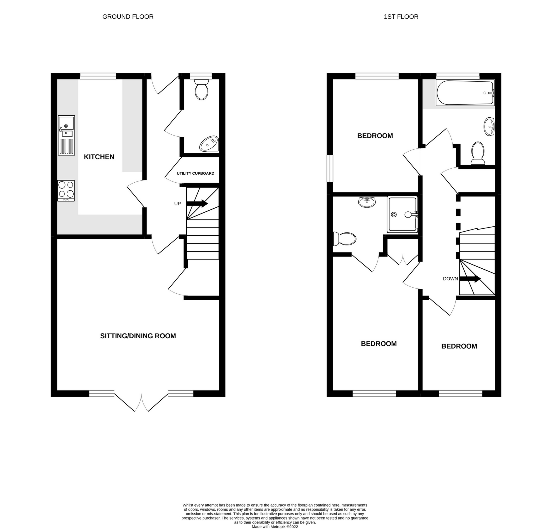Norman Place, Sholden CT14, 3 bedroom detached house for sale