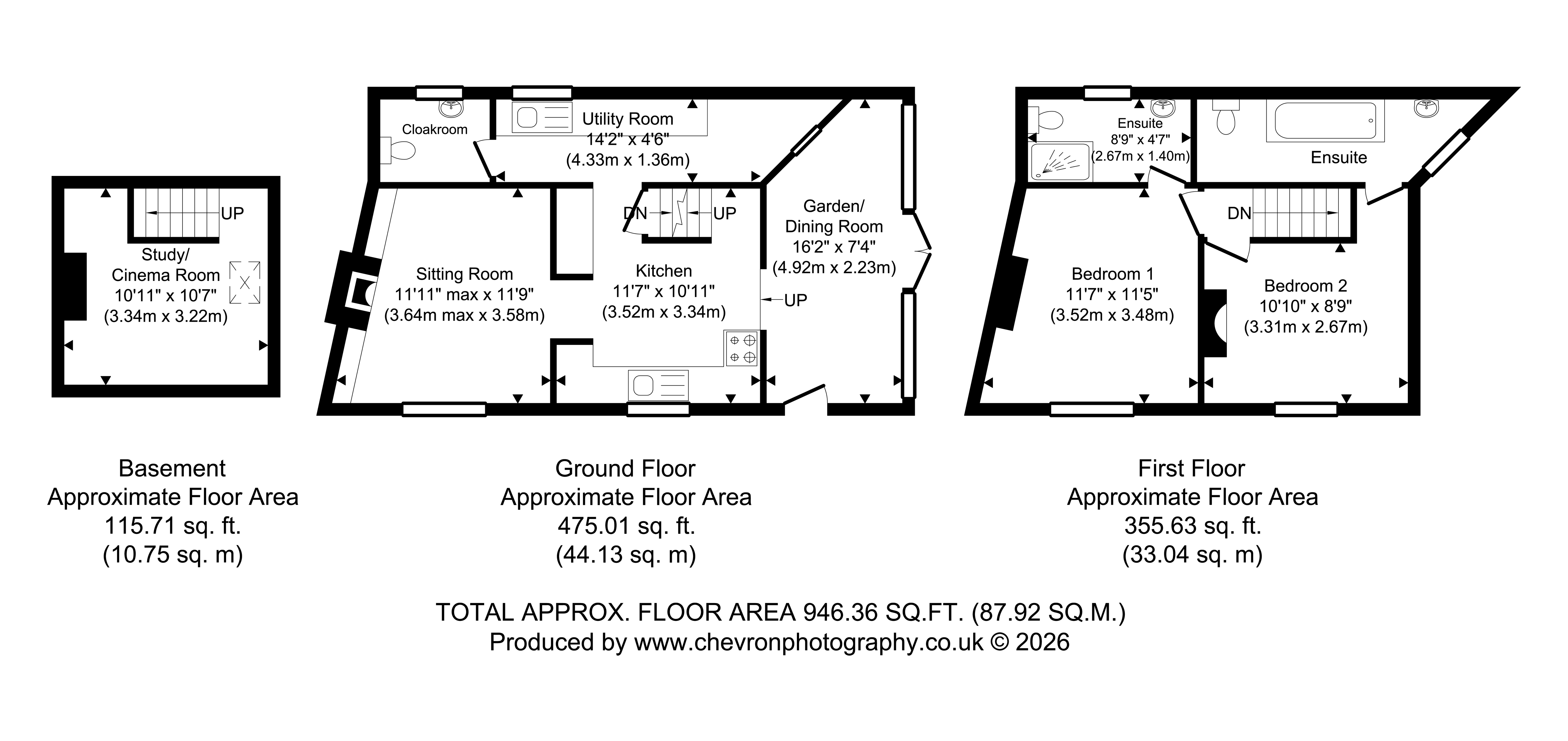 Croft Cottage, The Croft, Sudbury floorplan