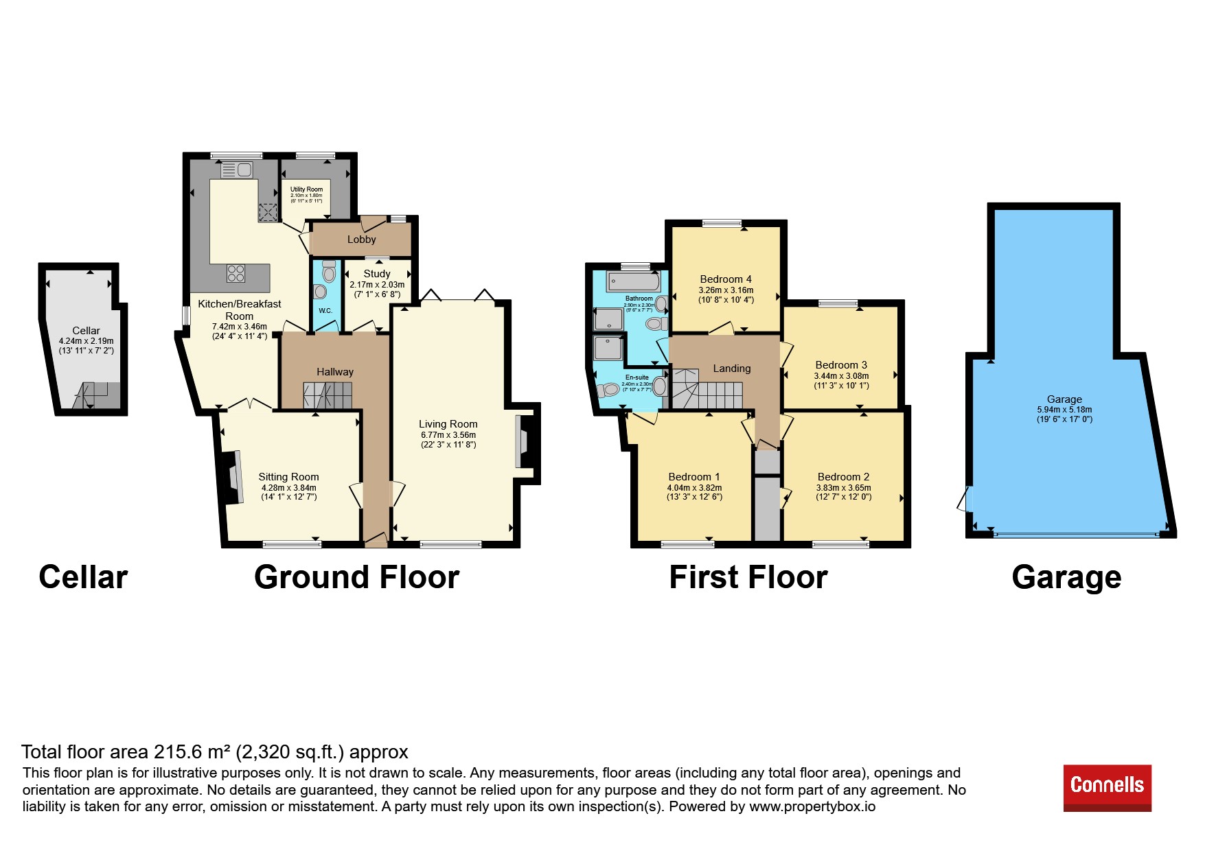 Whippletrees, Lower Gustard Wood, St. Albans floorplan