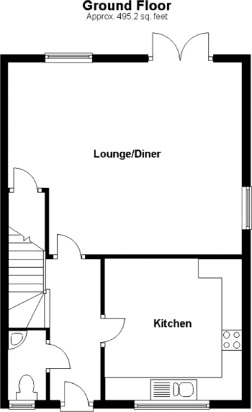 4 Bedrooms End terrace house to rent in Horsham, West Sussex RH12