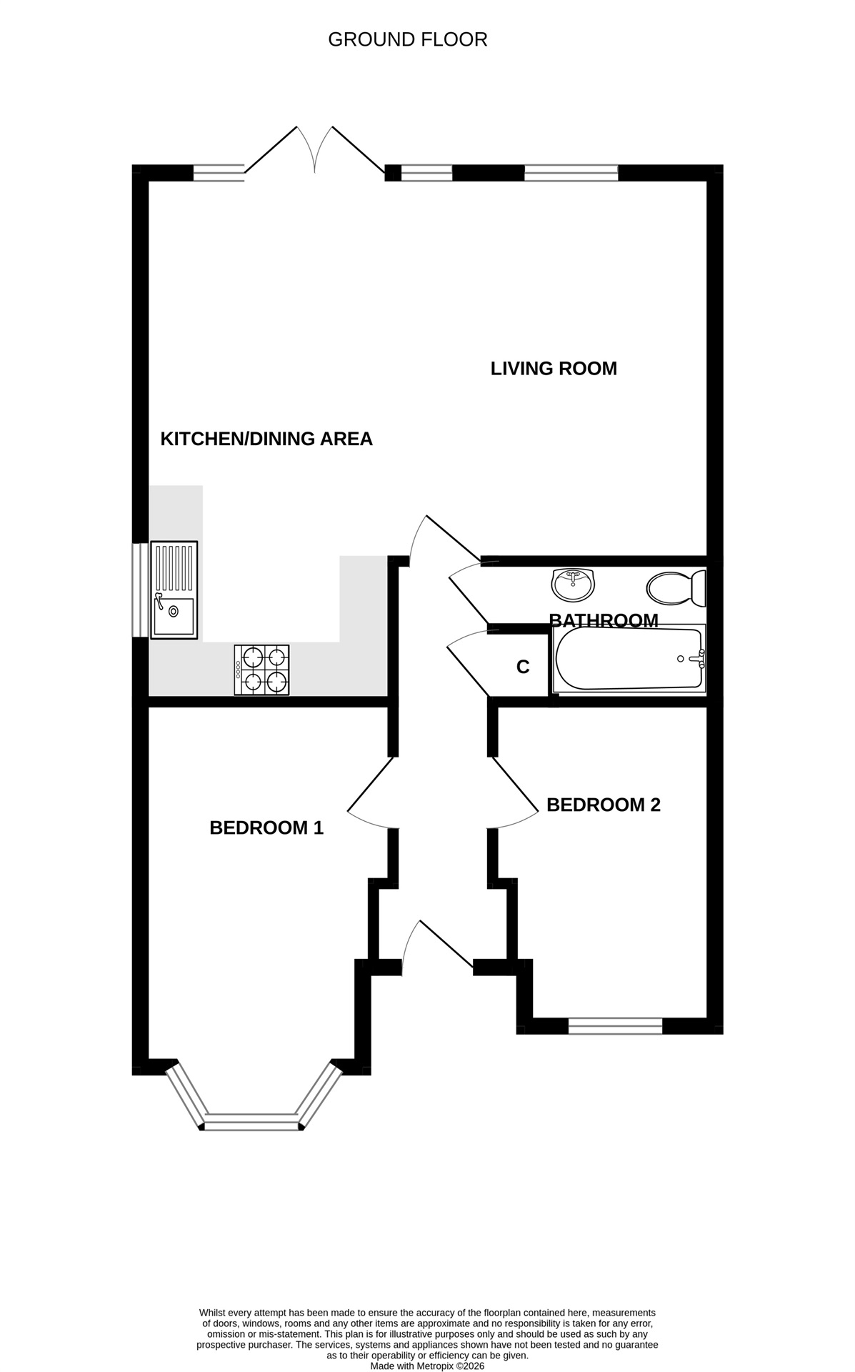 Plot 15, The Fulton, Coates Road, Peterborough floorplan