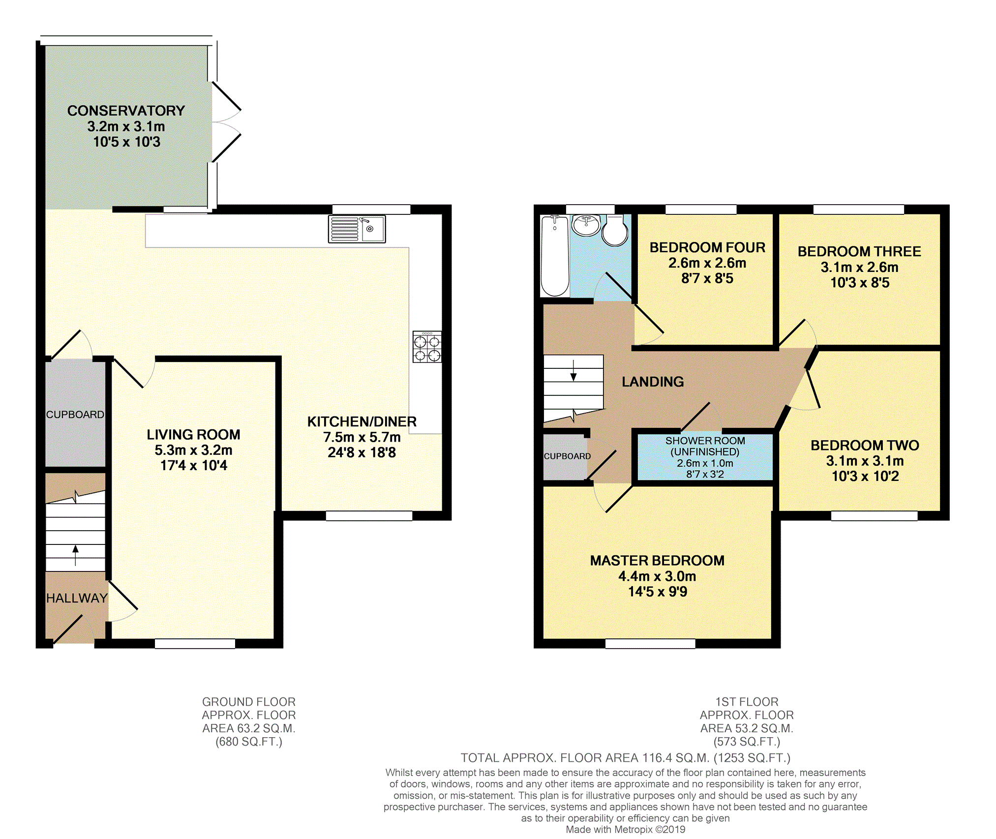 4 Bedrooms Semi-detached house for sale in Barmouth Close, Callands WA5