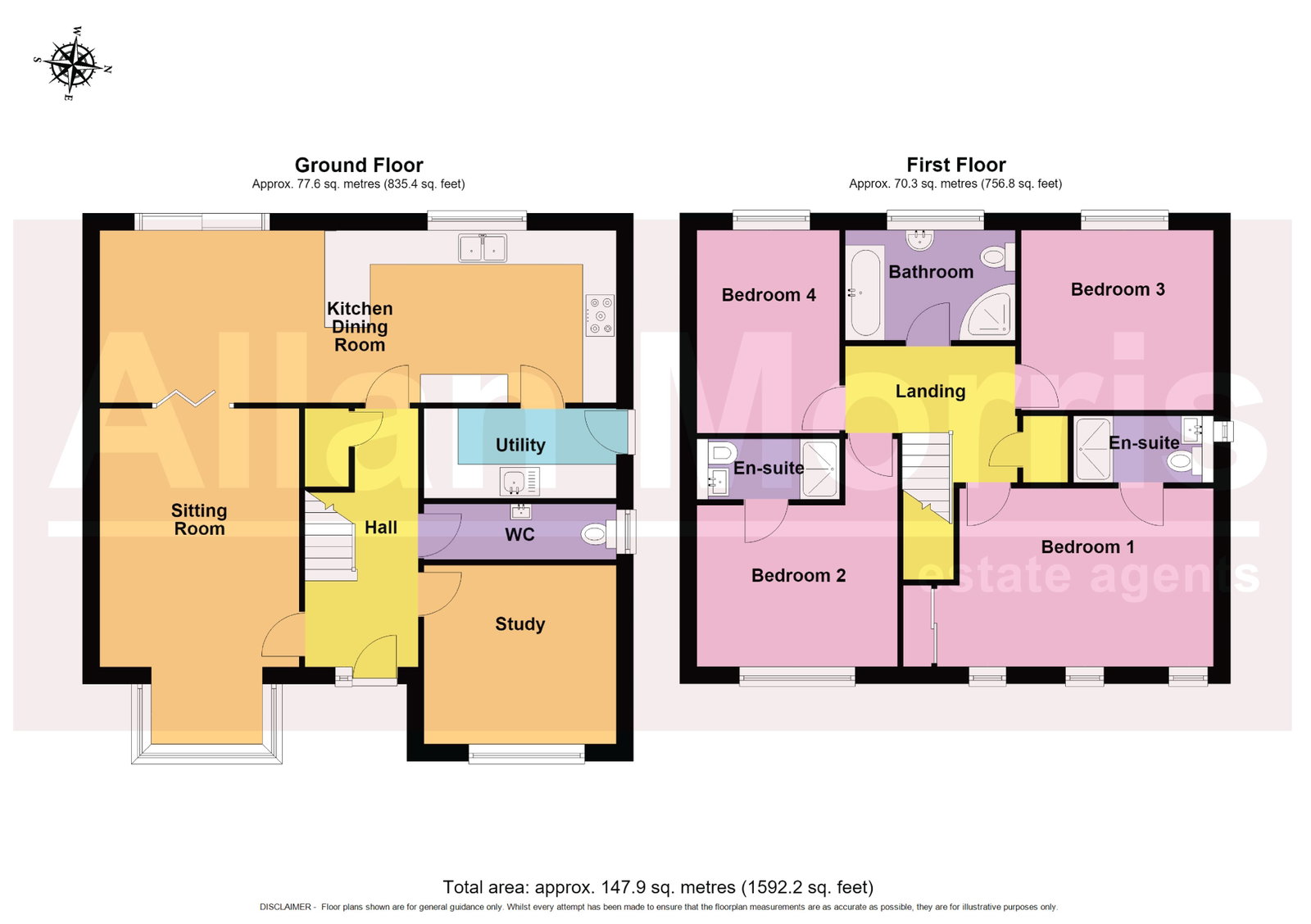 1, Ashfurlong Drive, Pershore floorplan