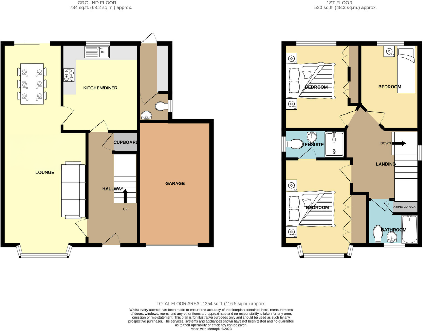12, Highland Drive, Chorley floorplan