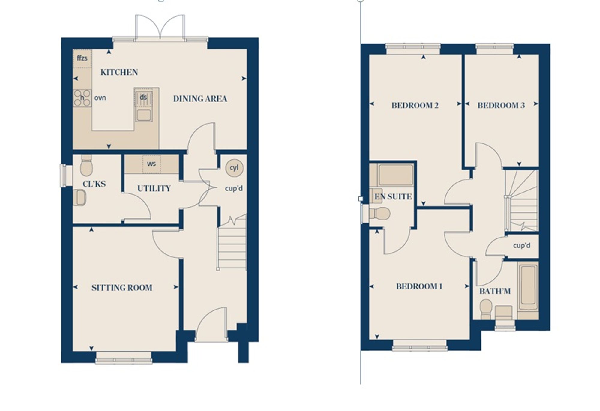 The Blossom, Oakridge Grange, Tenterden floorplan