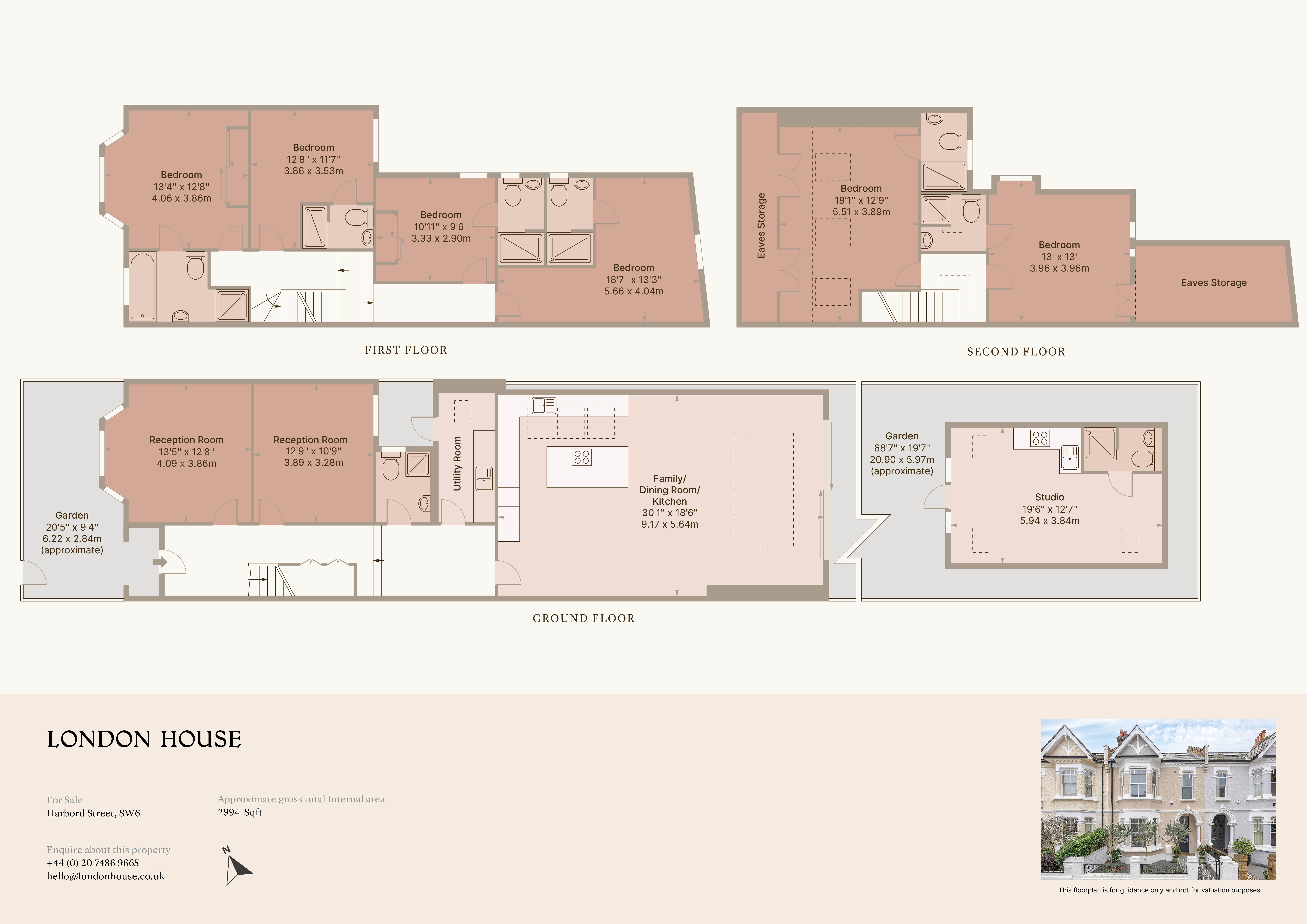 143, Harbord Street, Fulham floorplan