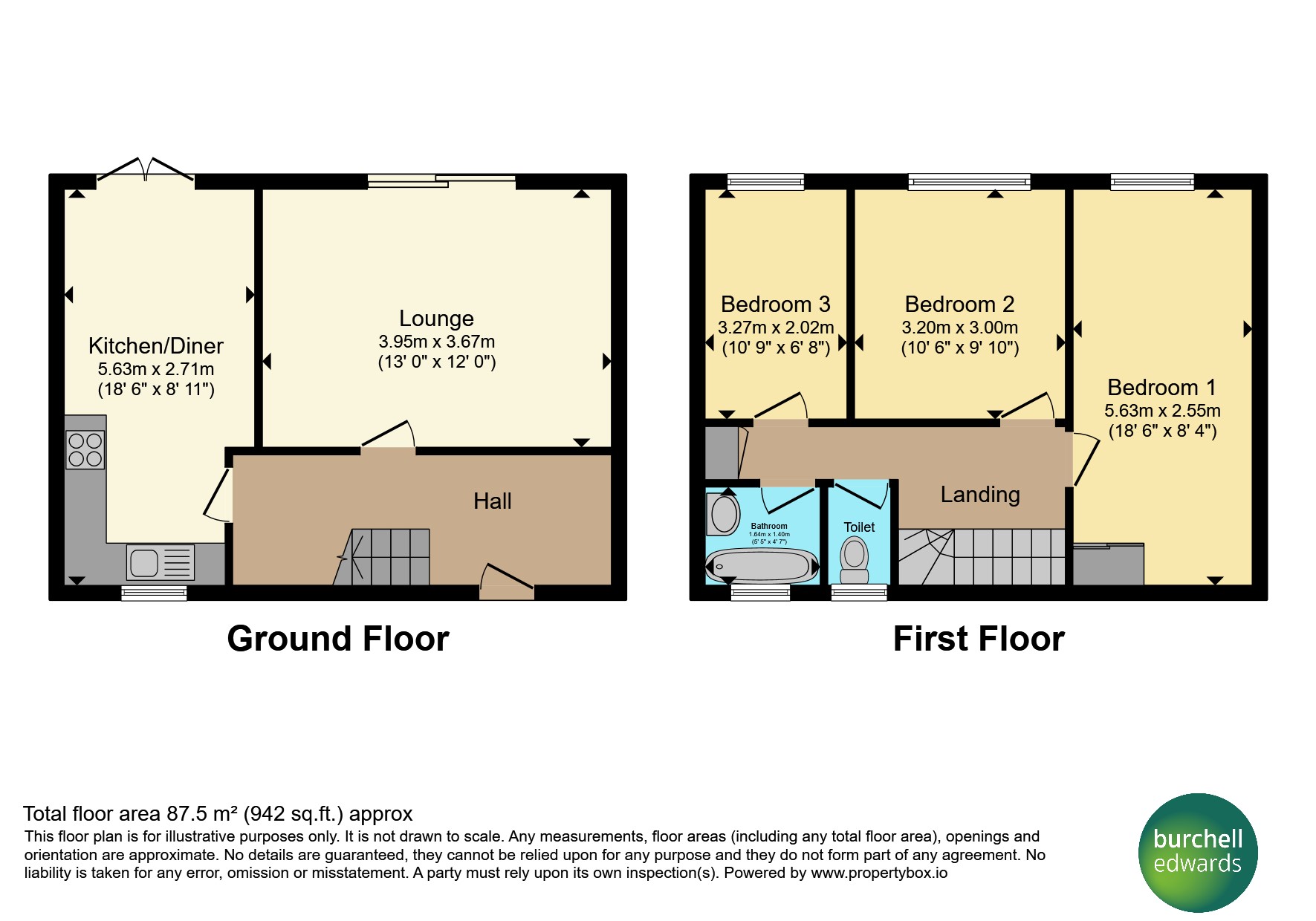23, Barle Grove, Birmingham floorplan
