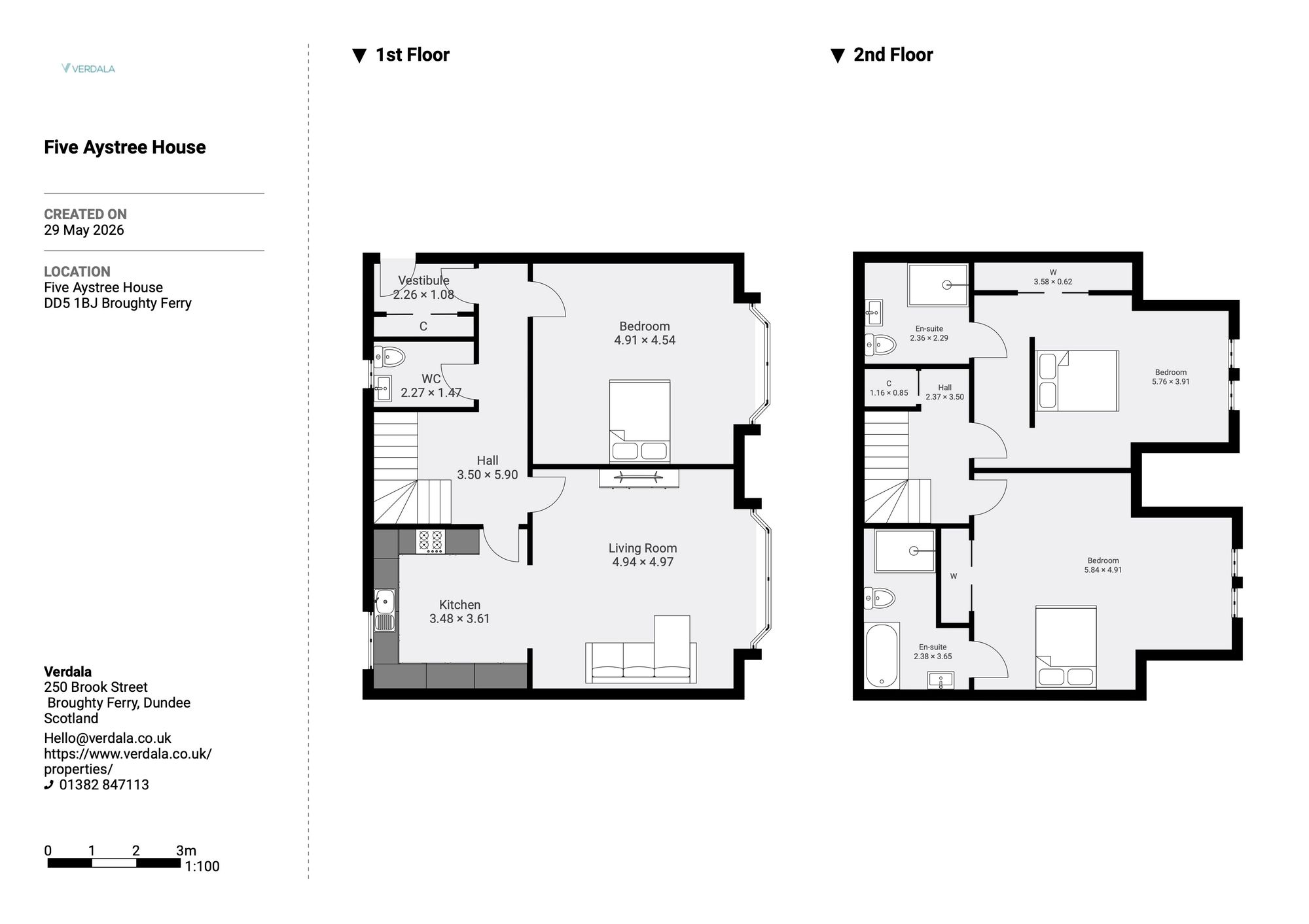 Five Aystree, Dundee floorplan