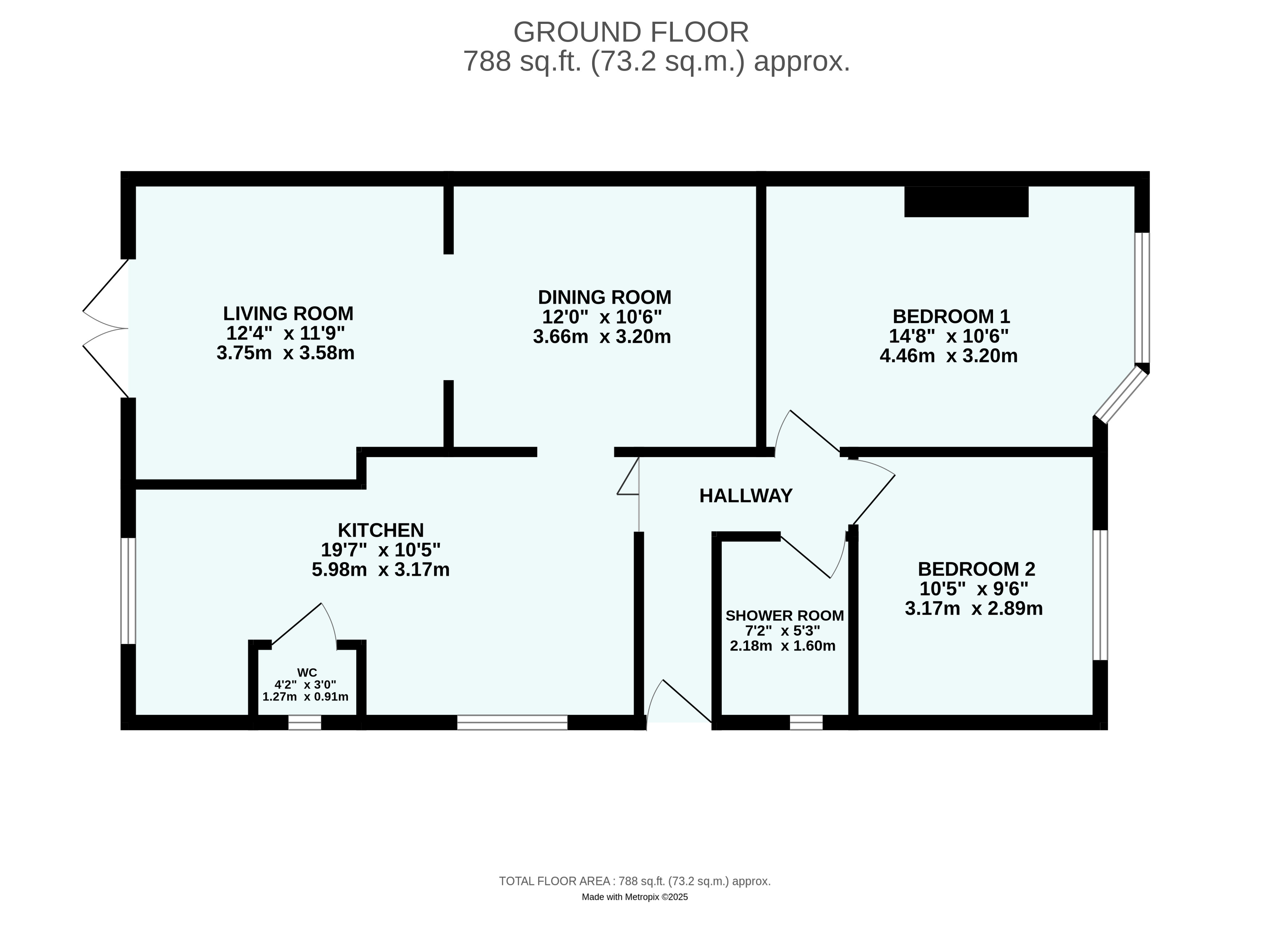 34, Grainge Road, Devon floorplan