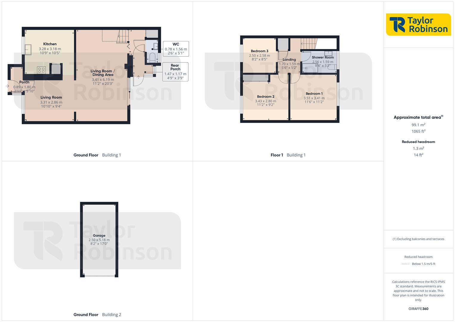 117, Downland Drive, Crawley floorplan