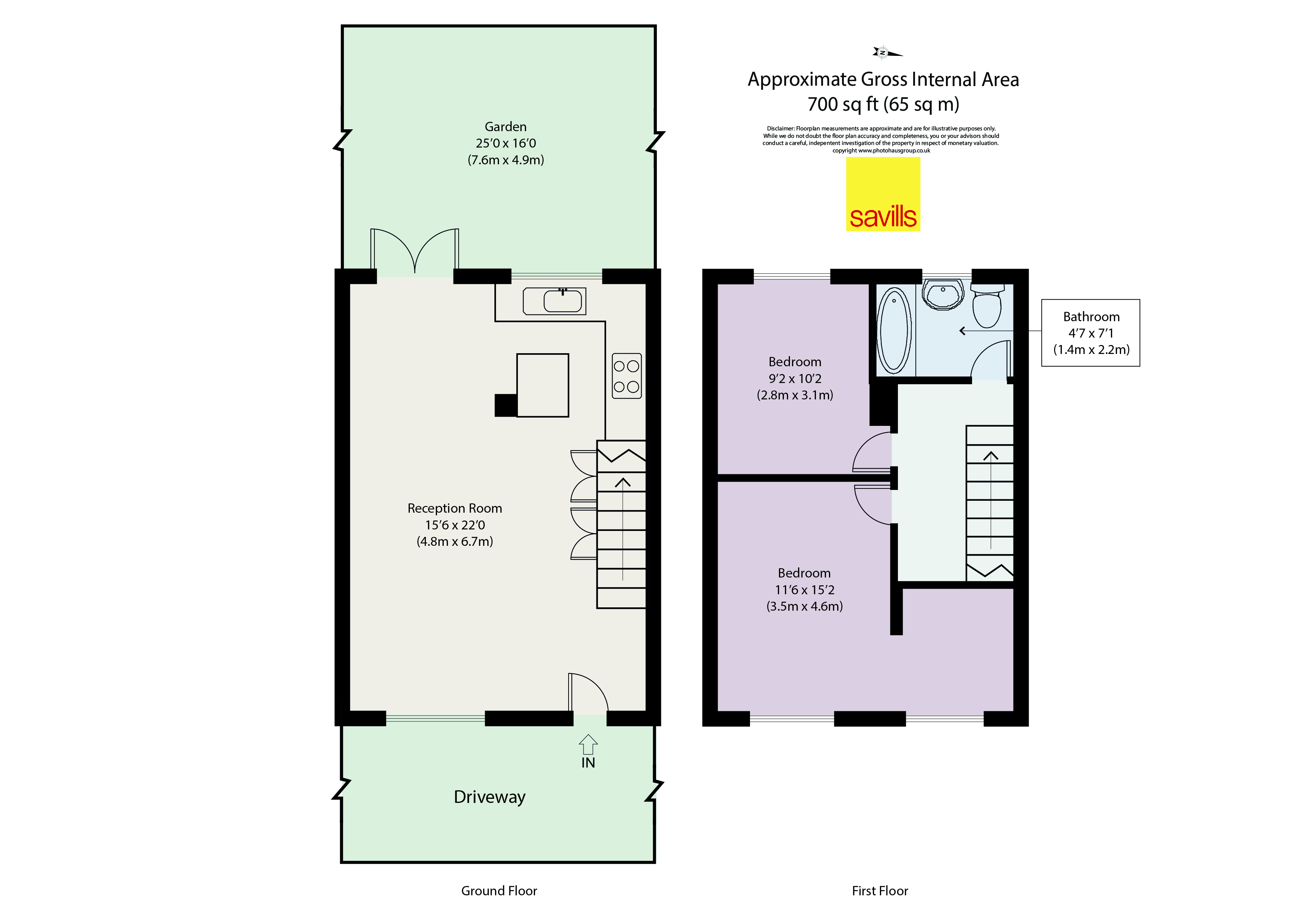 25, Skipworth Road, London floorplan