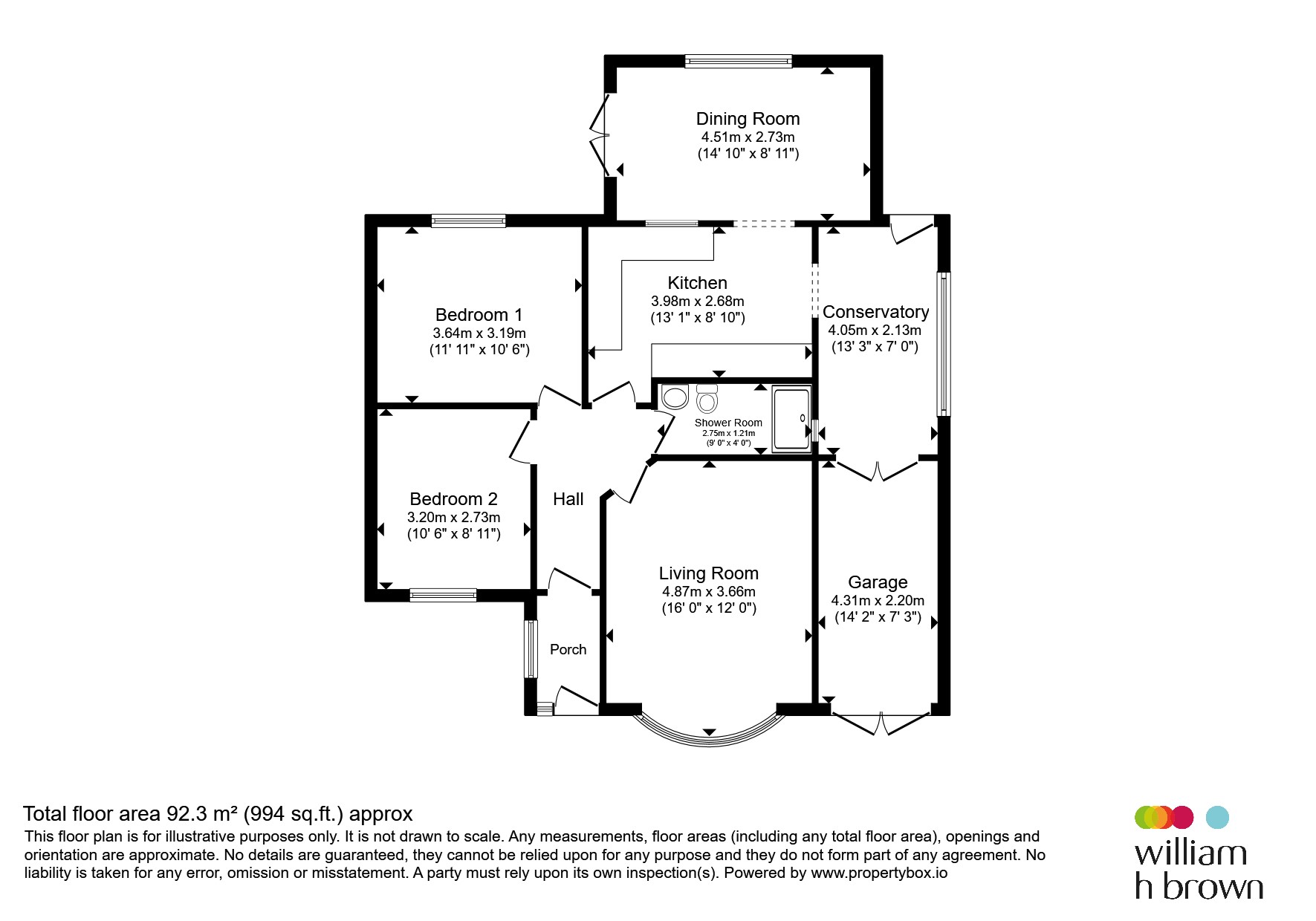 9, Lake Avenue, Clacton-On-Sea floorplan