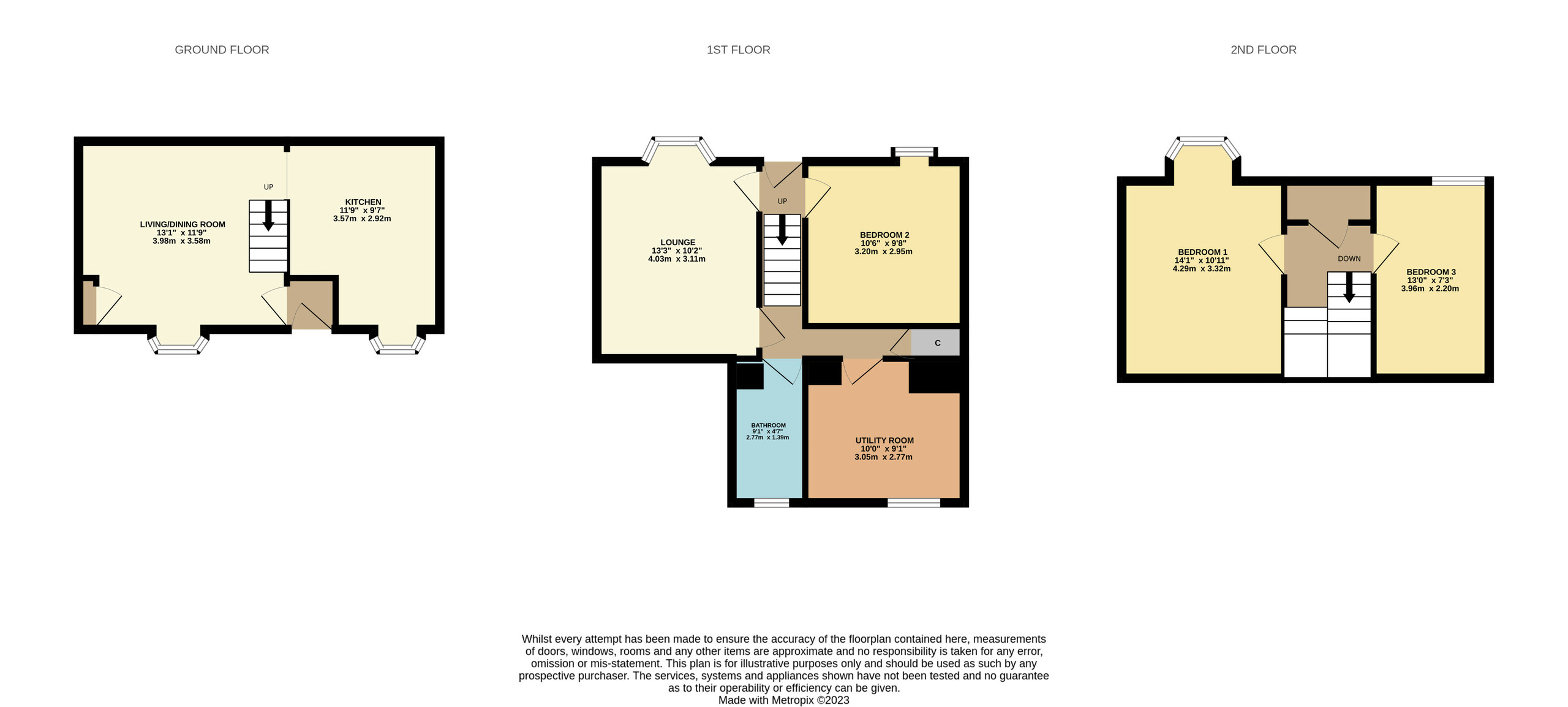 Balvenie Street, Dufftown, Keith, Banffshire AB55, 3 bedroom end terrace house for sale