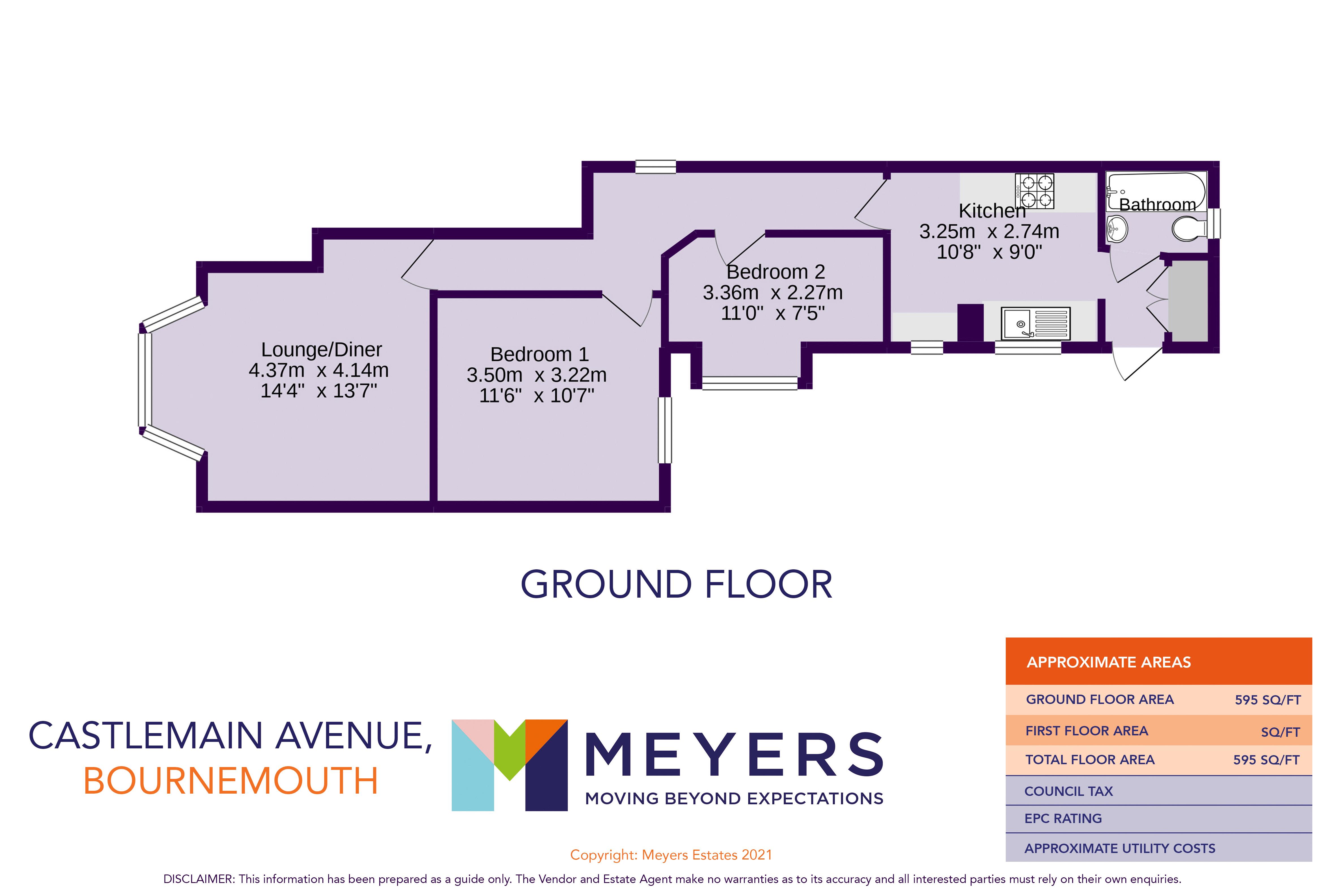 Castlemain Avenue, Southbourne BH6, 2 bedroom flat for sale 60430566
