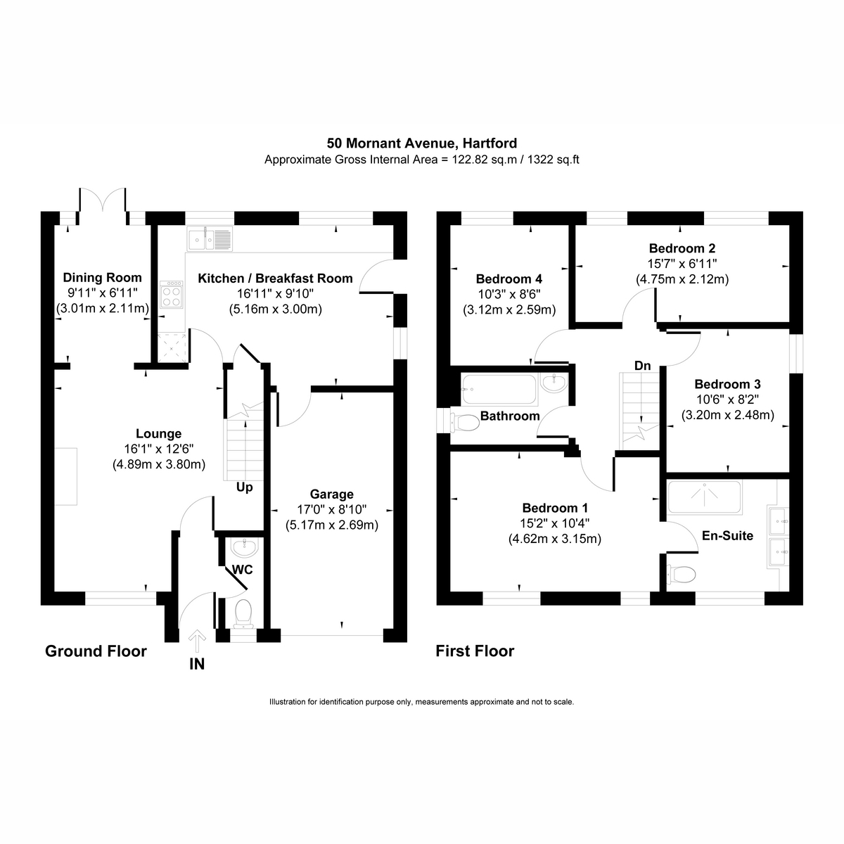 50, Mornant Avenue, Northwich floorplan