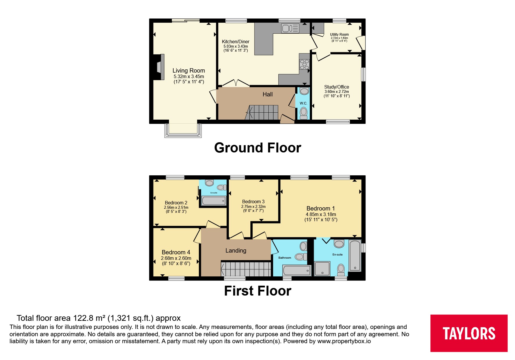 Wells Close, Bedford floorplan