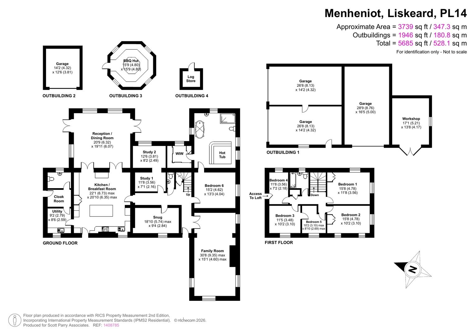 Trelawny, Liskeard floorplan