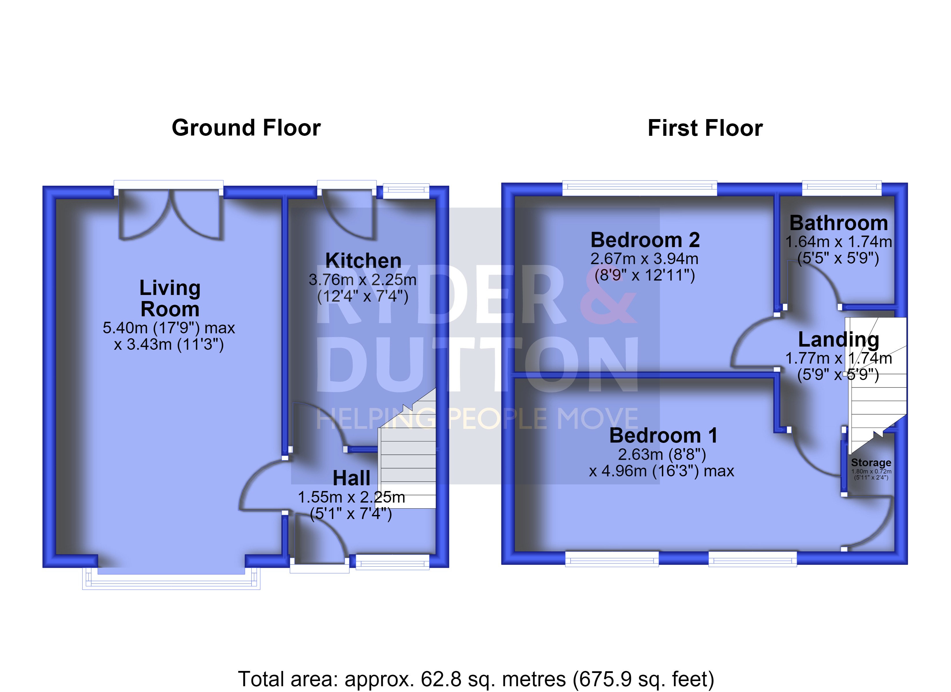57, Romney Street, Greater Manchester floorplan