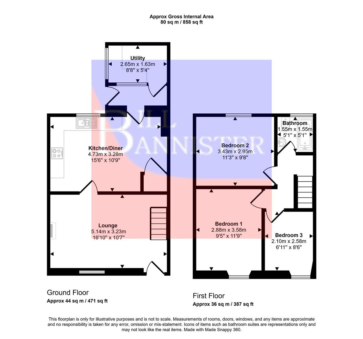 4, Trevanion Terrace, Redruth floorplan
