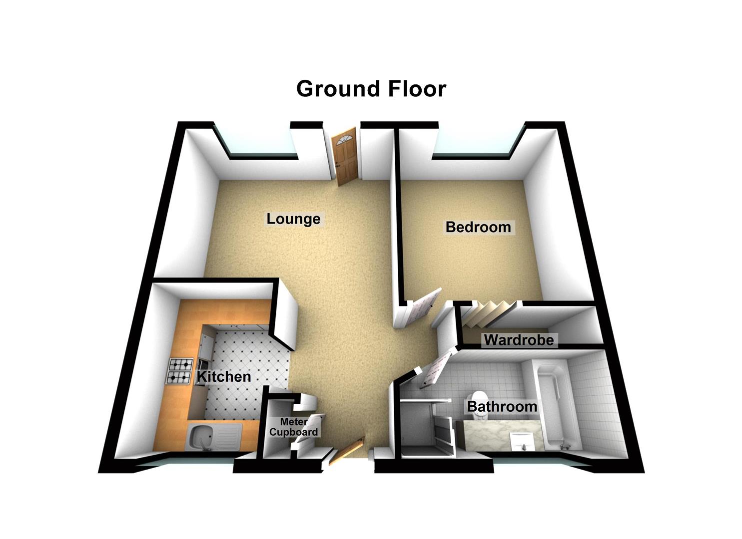 Beatrice Place, Blackburn BB2, 1 bedroom bungalow for sale 66736499