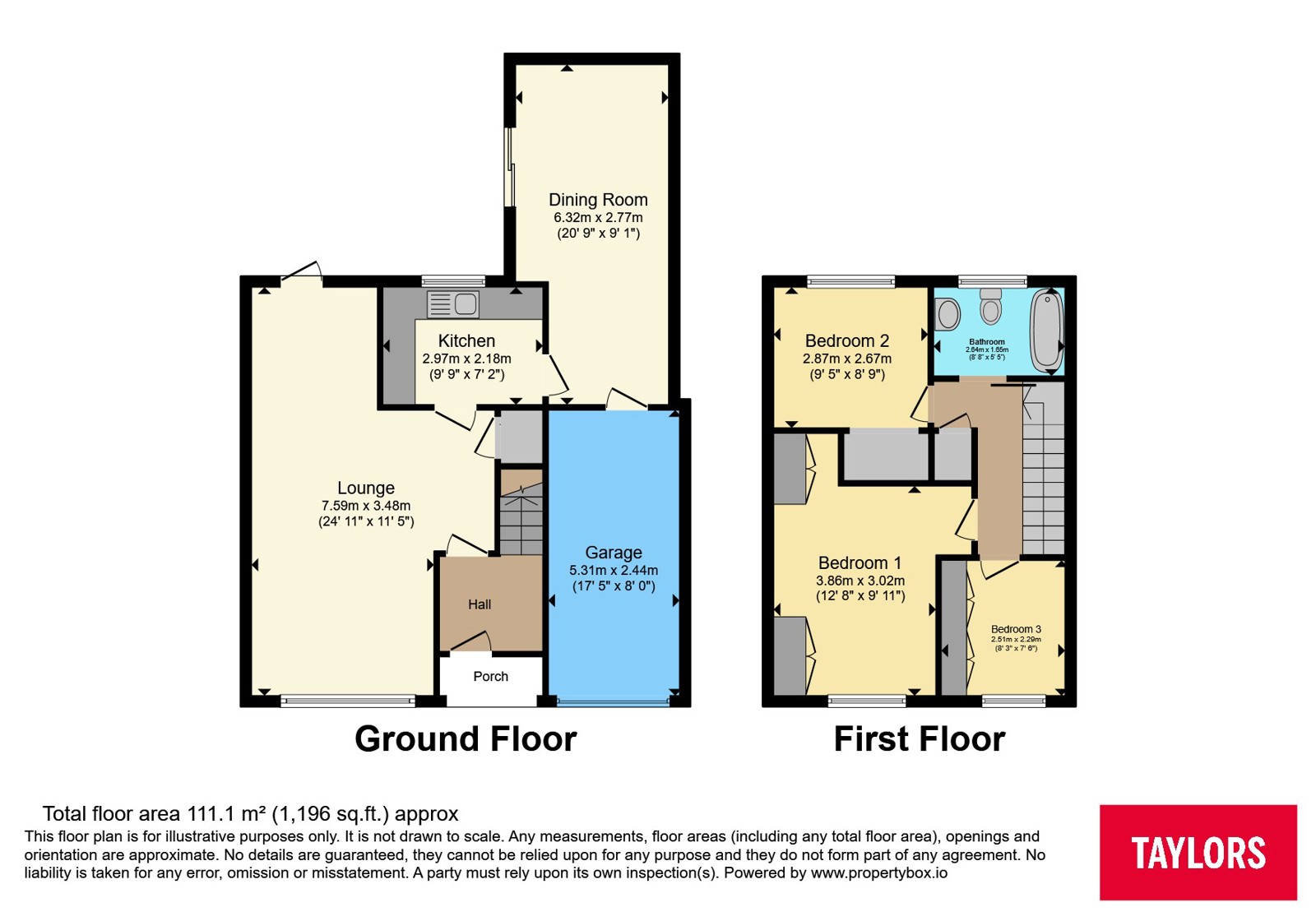 59, Stoneygate Road, Bedfordshire floorplan